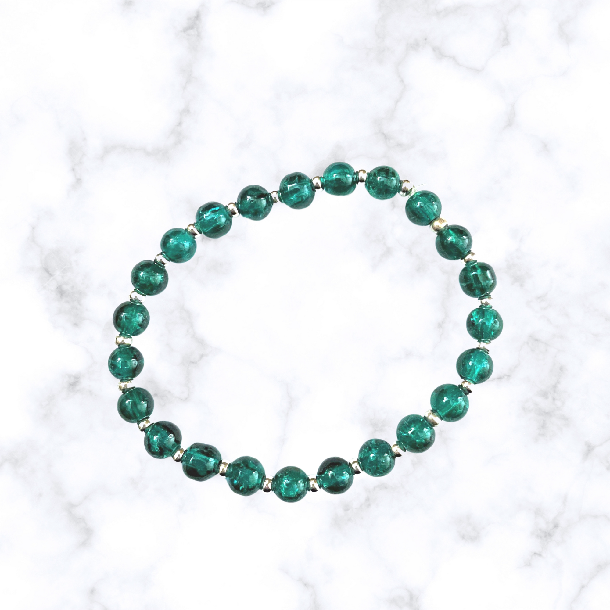 Green Stretchy Bracelet