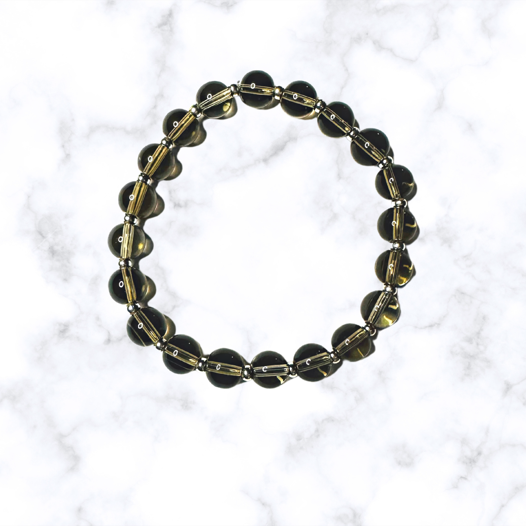 Smoky Quartz Stretchy Bracelet