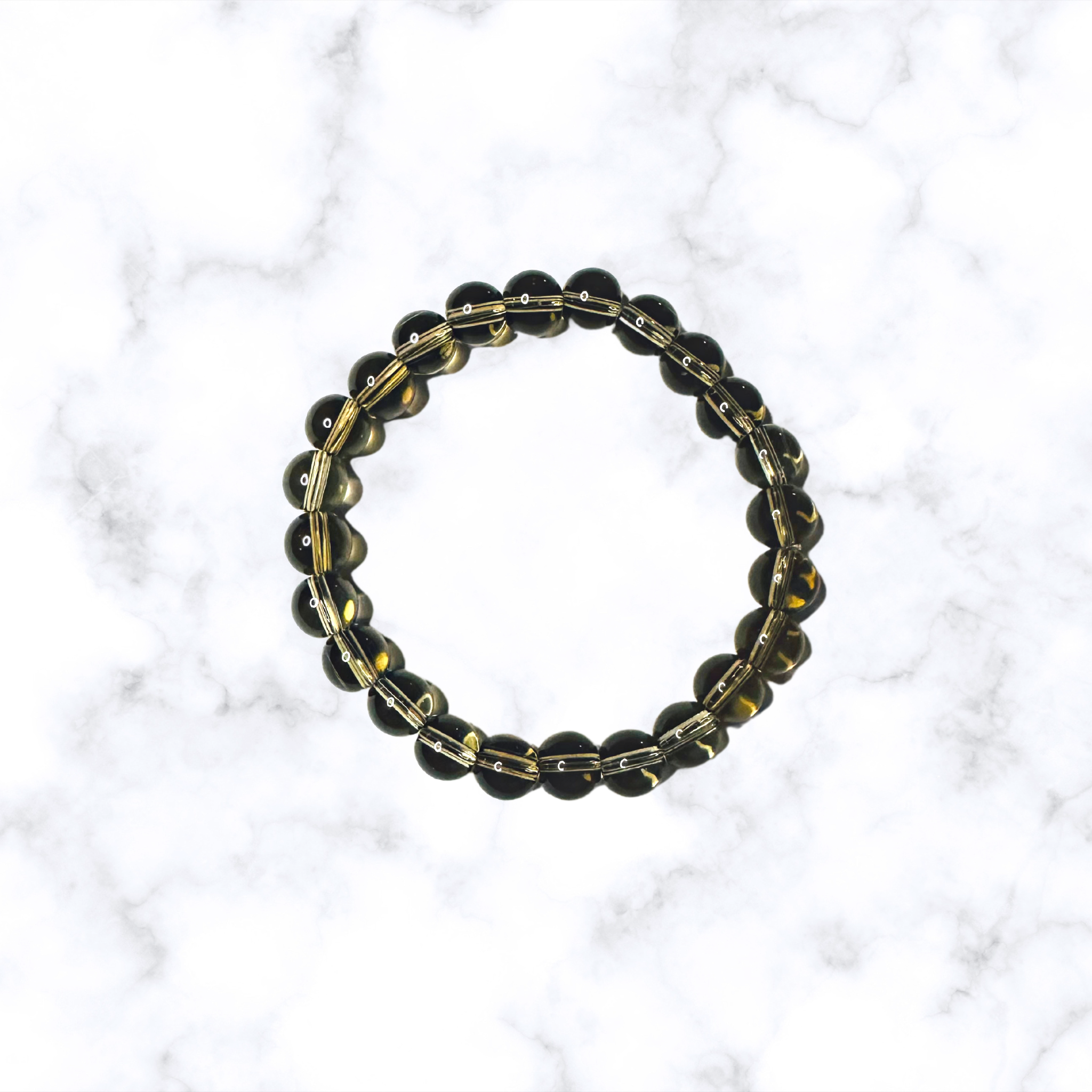 Smoky Quartz Stretchy Bracelet