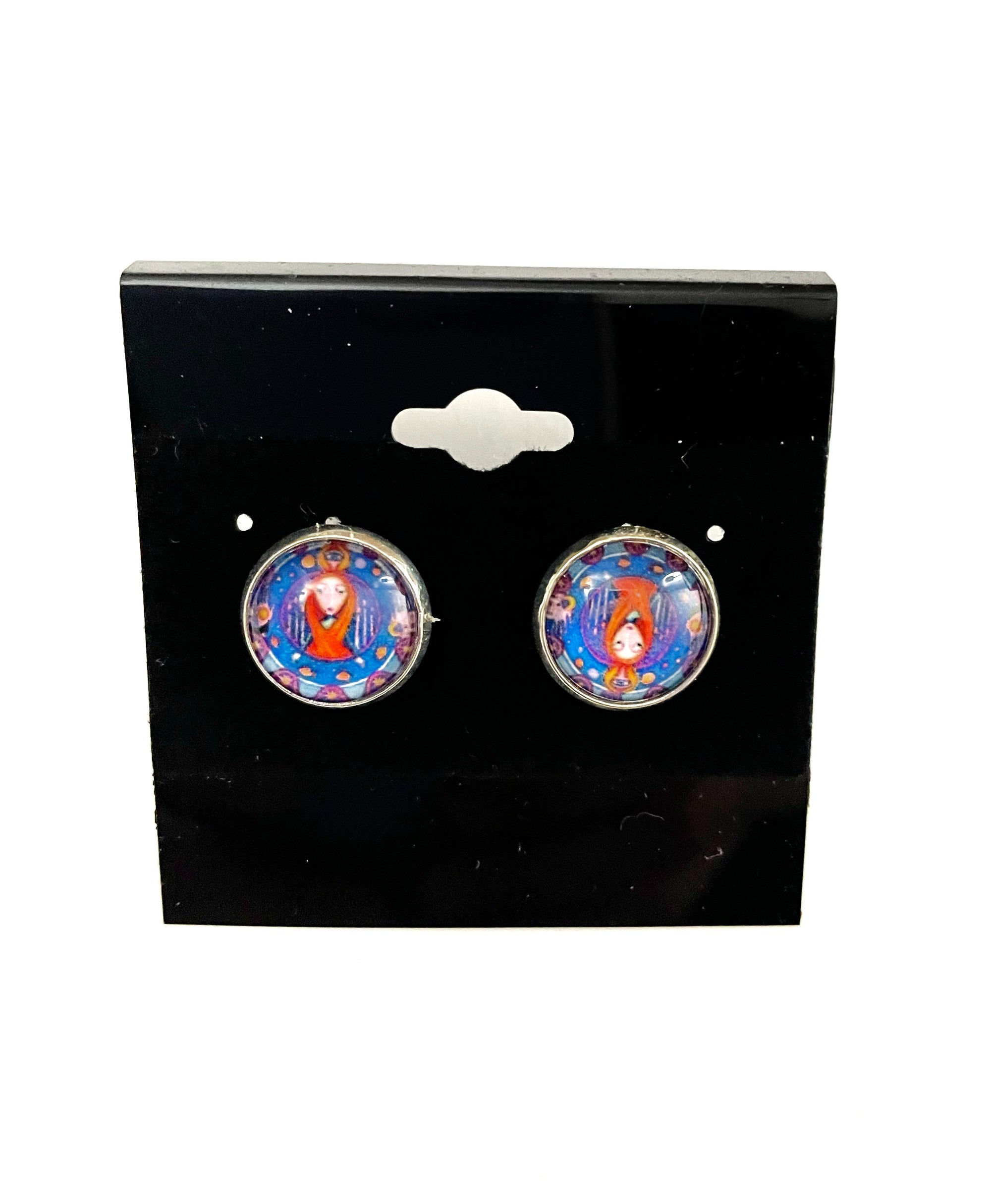 Colorful Post Earrings - Multiple Options - Silver Posts