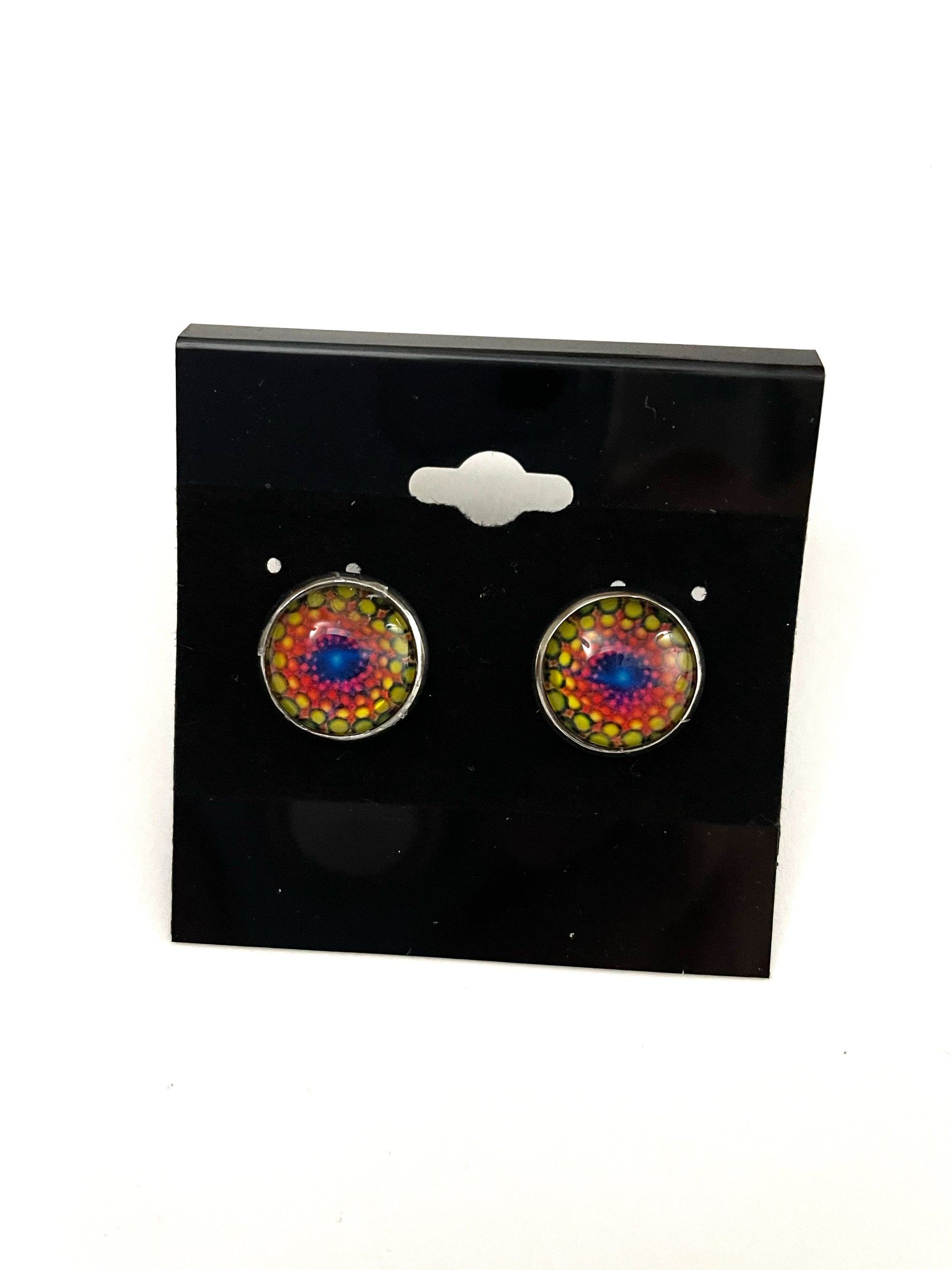 Colorful Post Earrings - Multiple Options - Silver Posts
