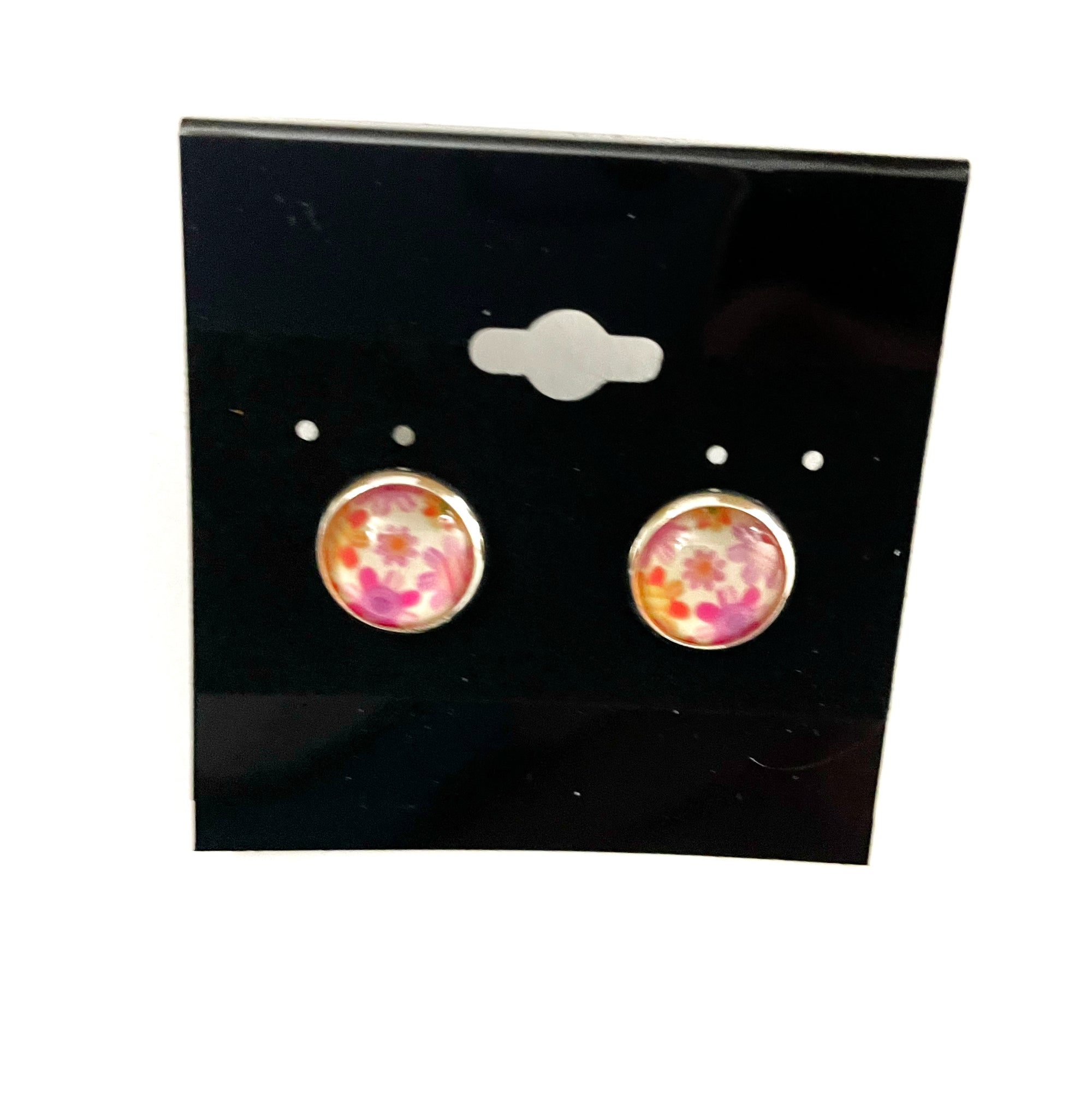 Colorful Post Earrings - Multiple Options - Silver Posts