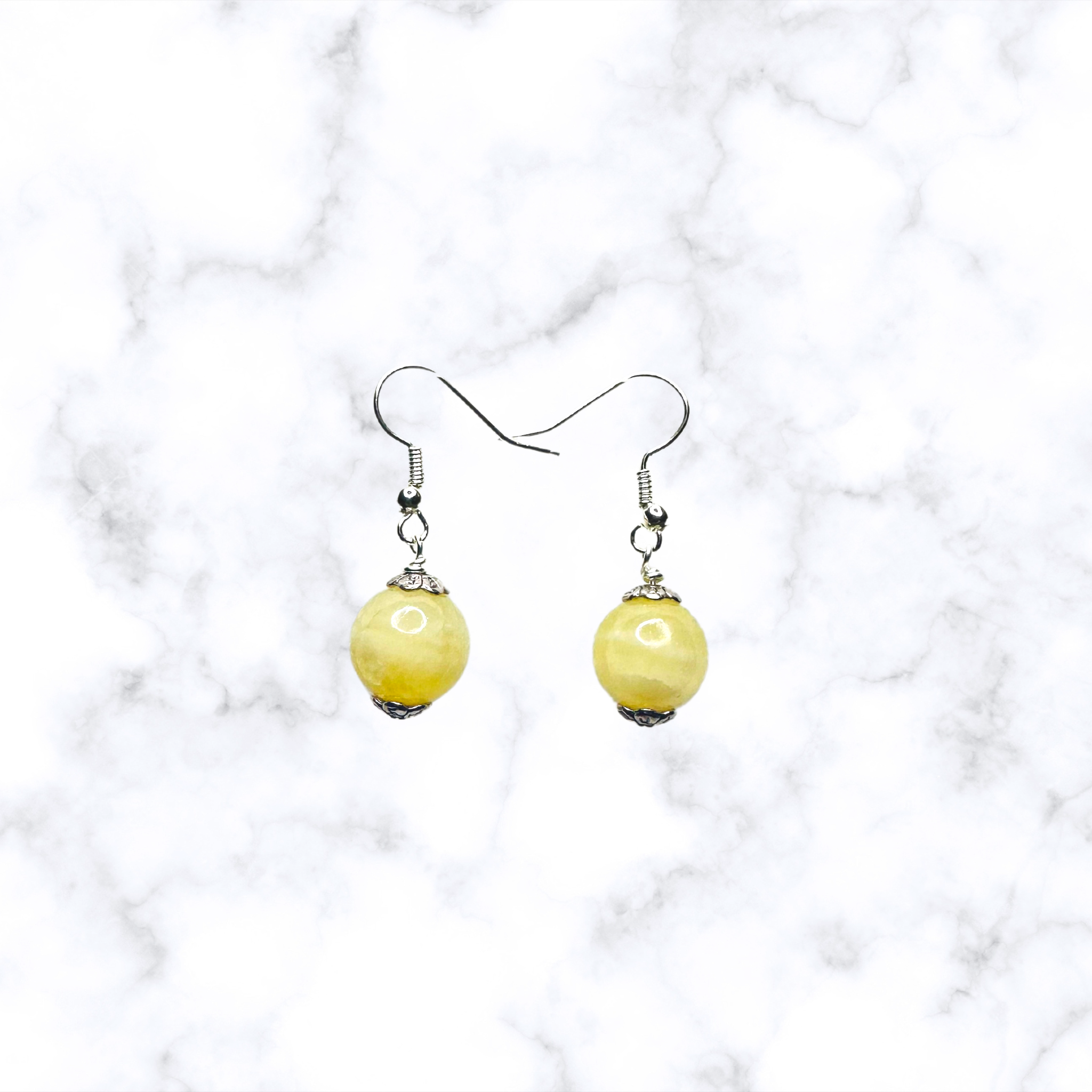 Yellow Quartz Earrings