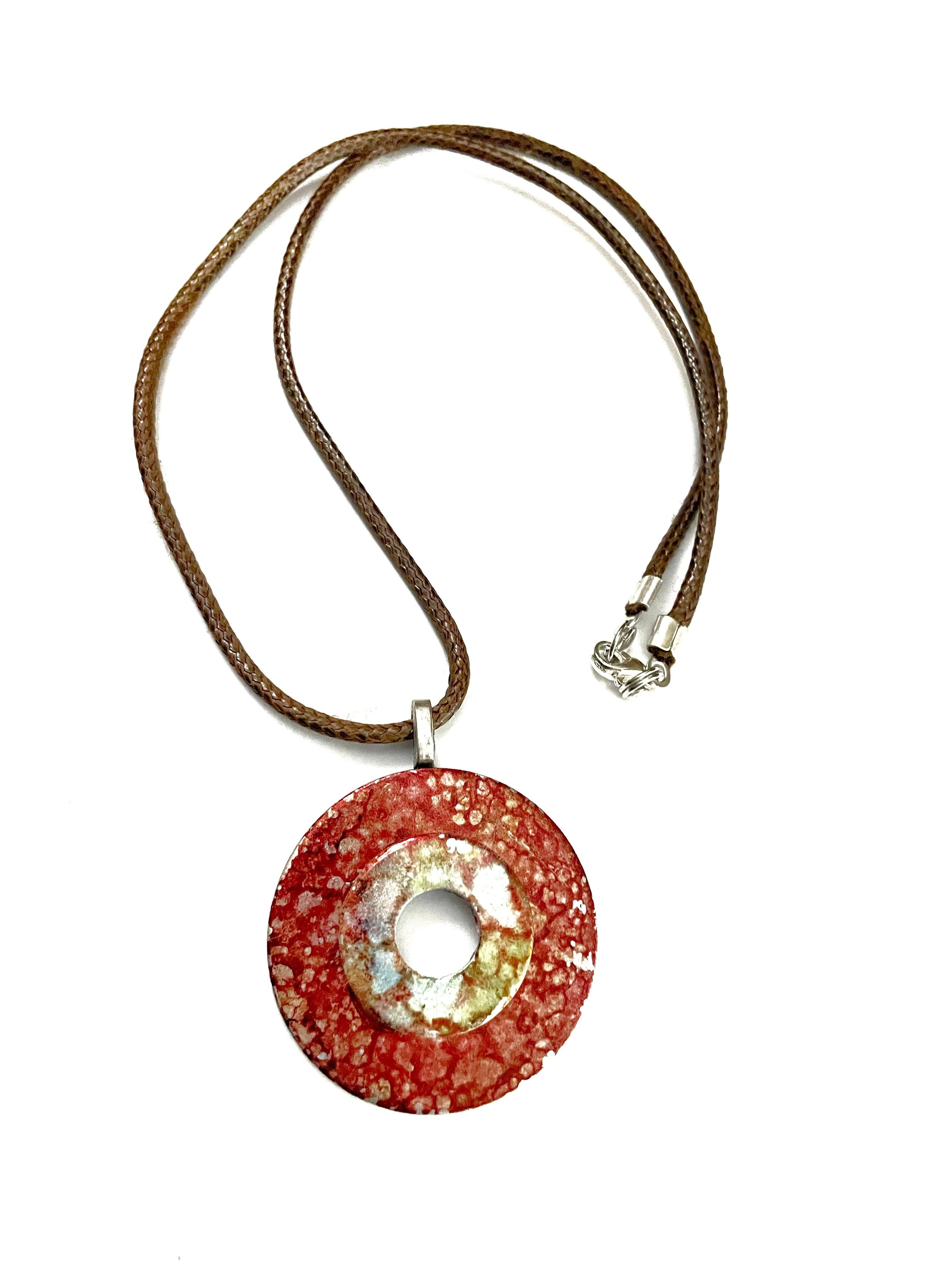 Ginger 2 Layer Washer Necklace