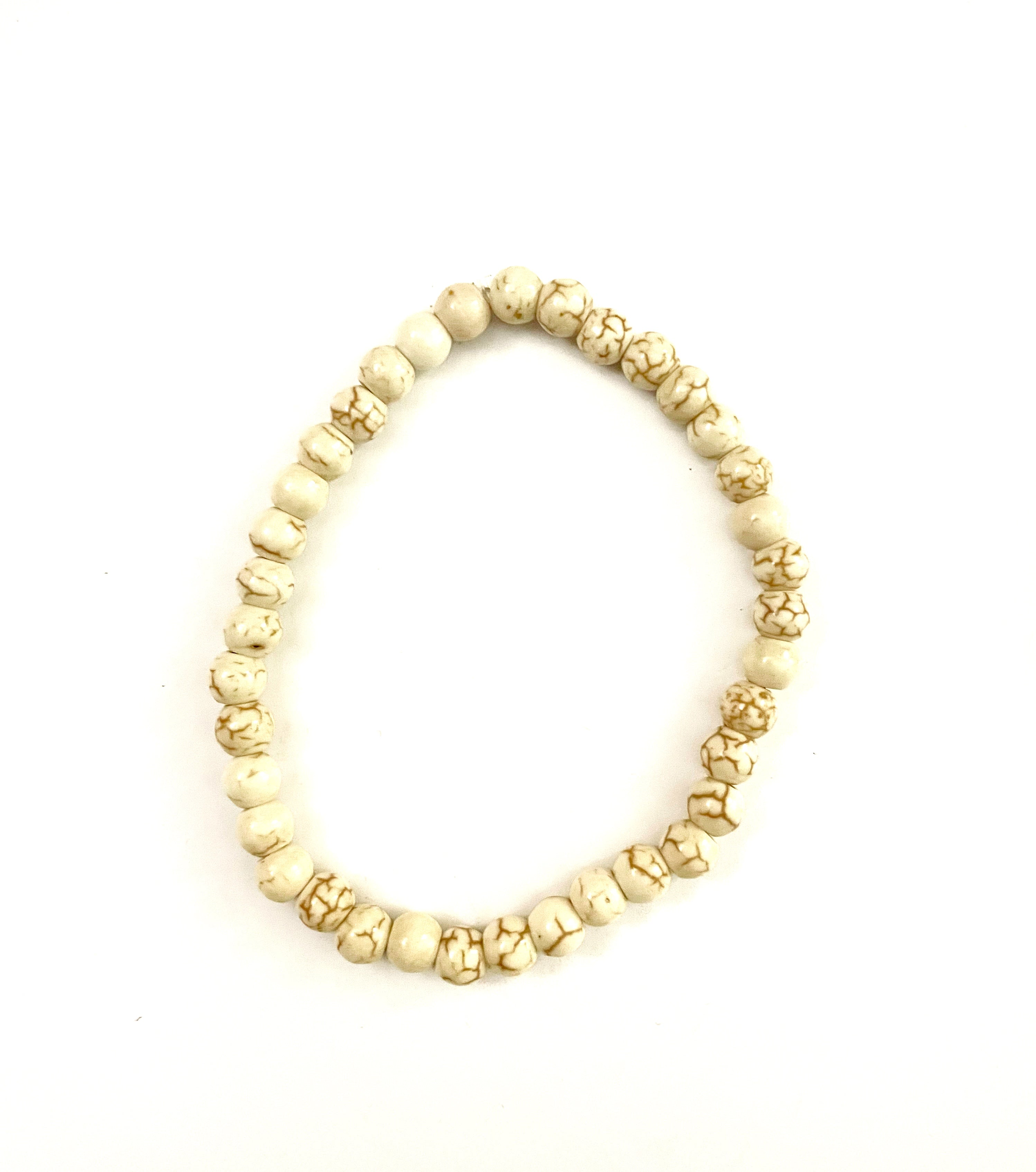 Magnesite Stretchy Bracelet