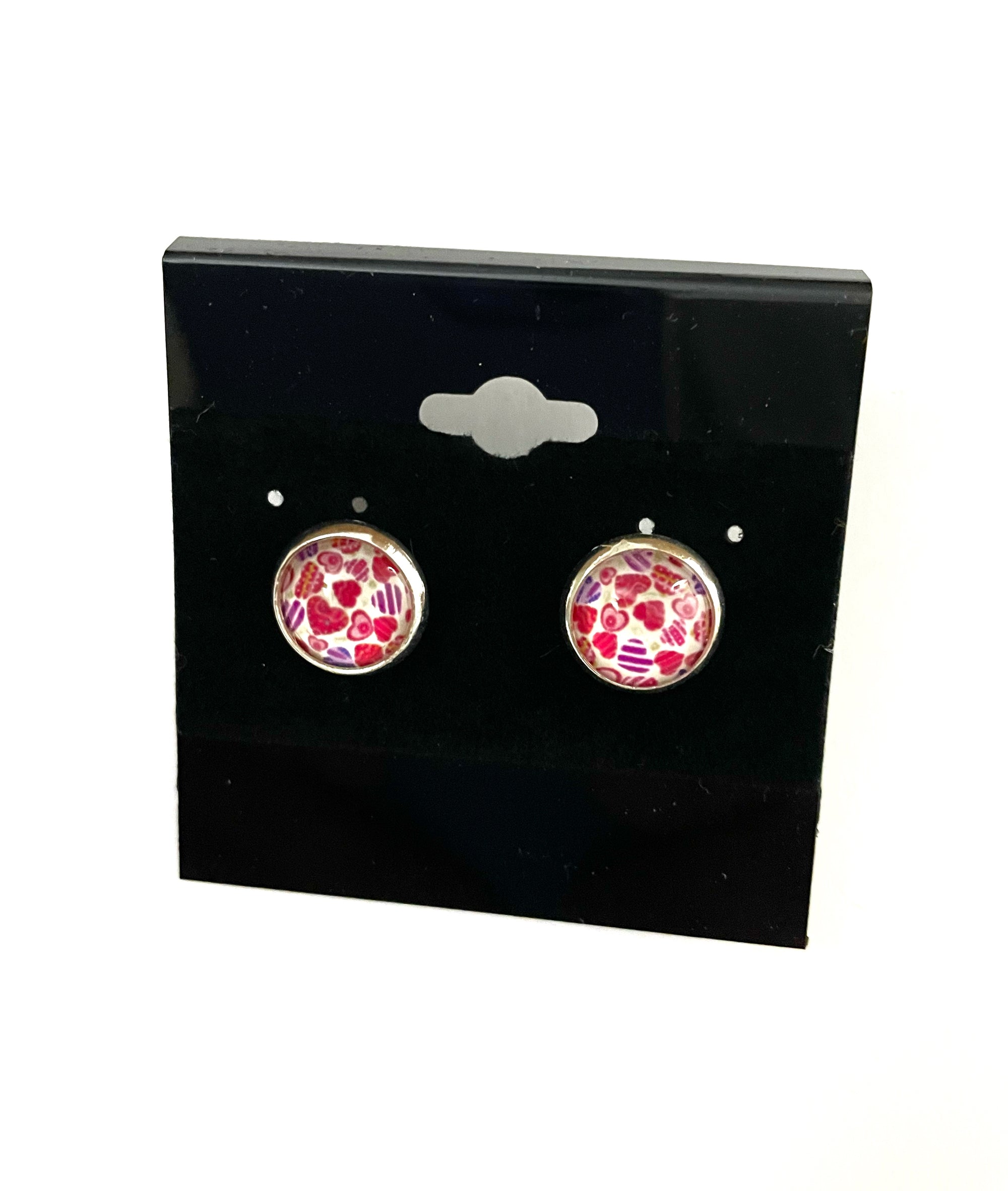 Colorful Post Earrings - Multiple Options - Silver Posts