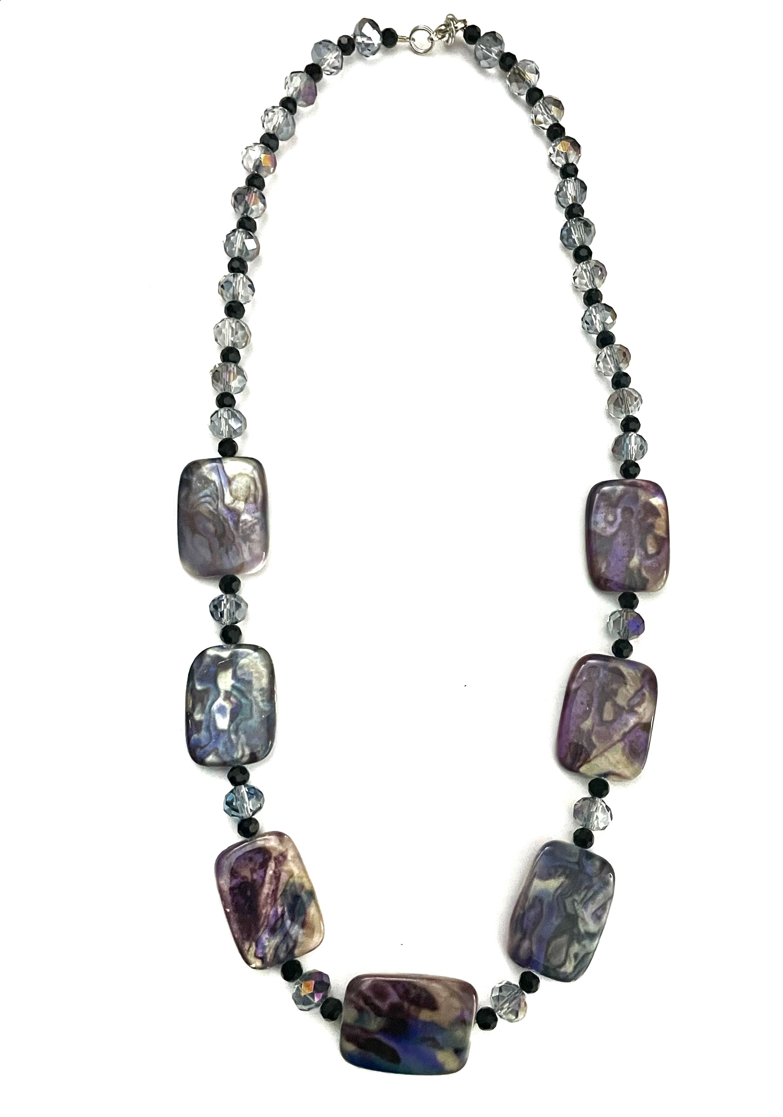 Peacock Color Necklace