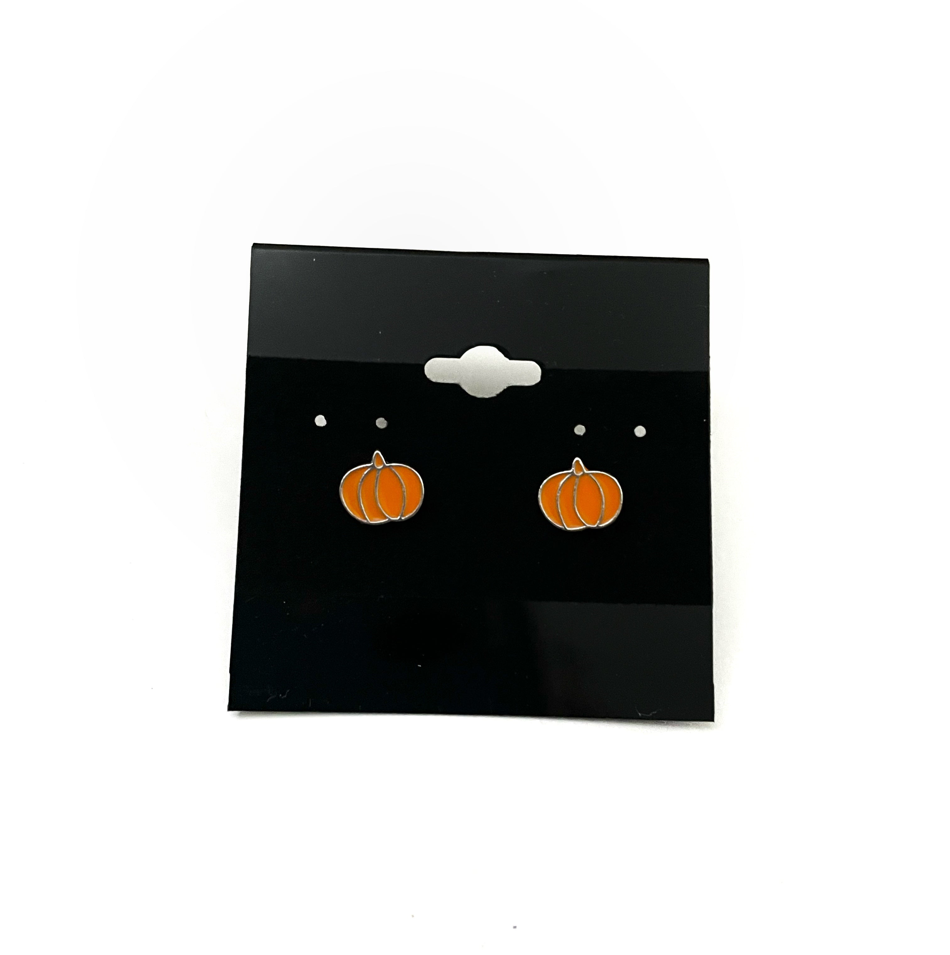 Pumpkin Post Earrings