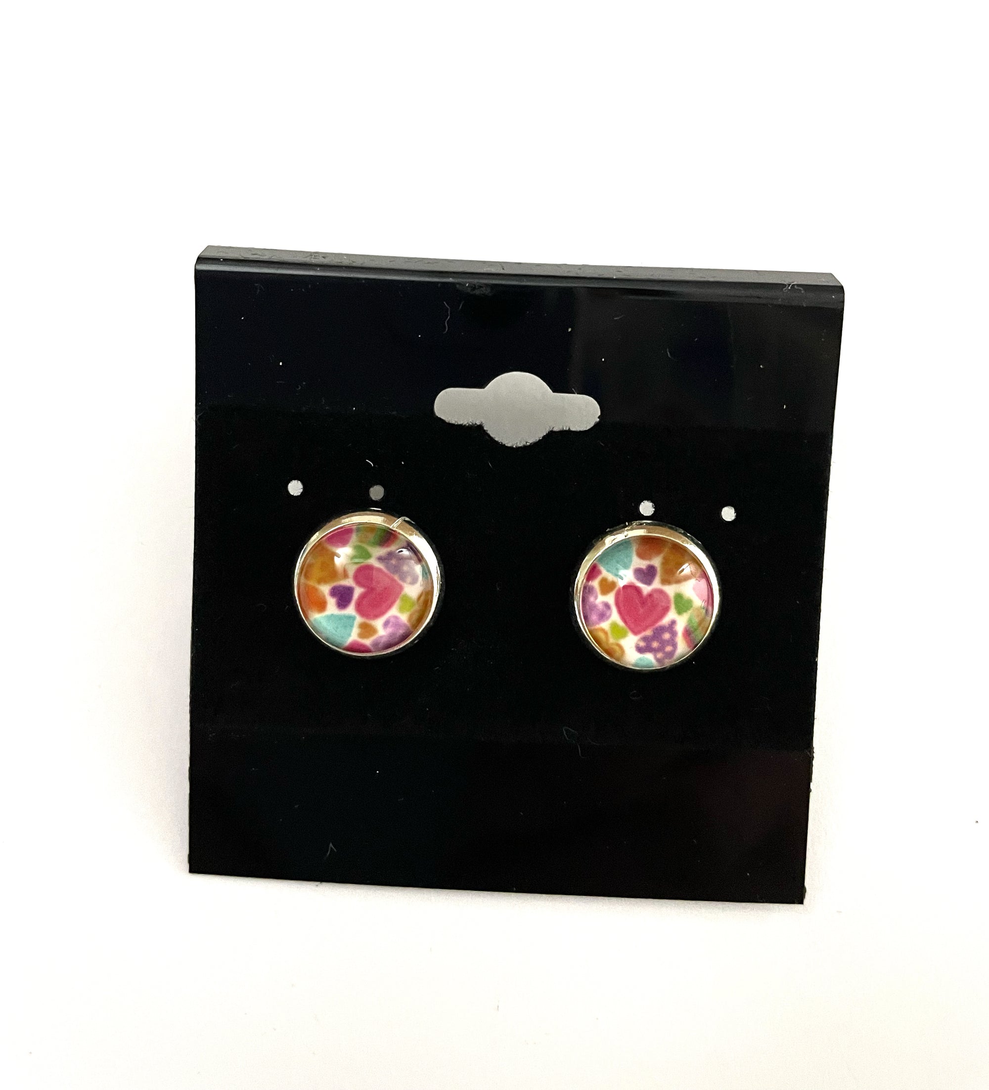 Colorful Post Earrings - Multiple Options - Silver Posts