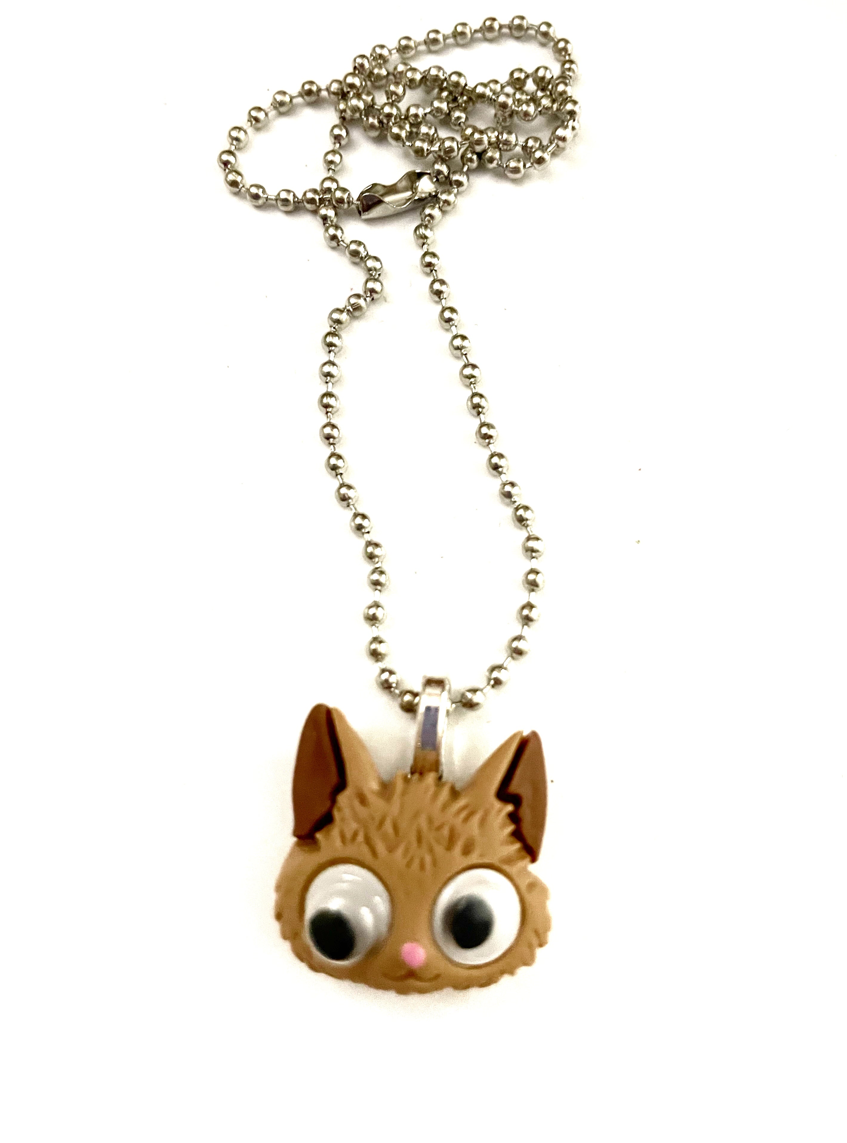 Googly Eye Kid Necklaces