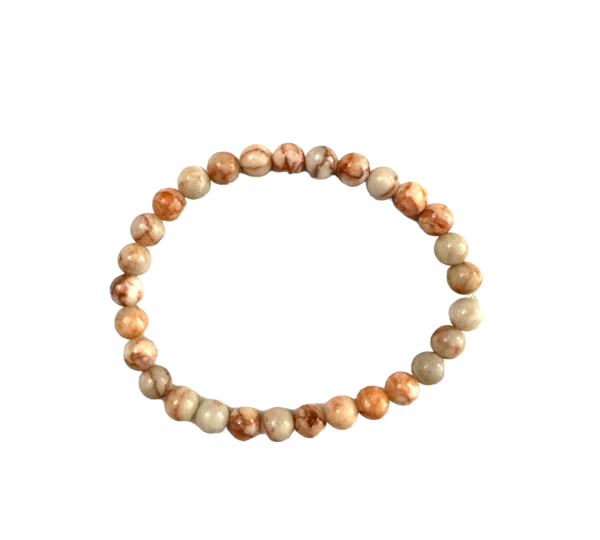 Redline Marble Stretchy Bracelet