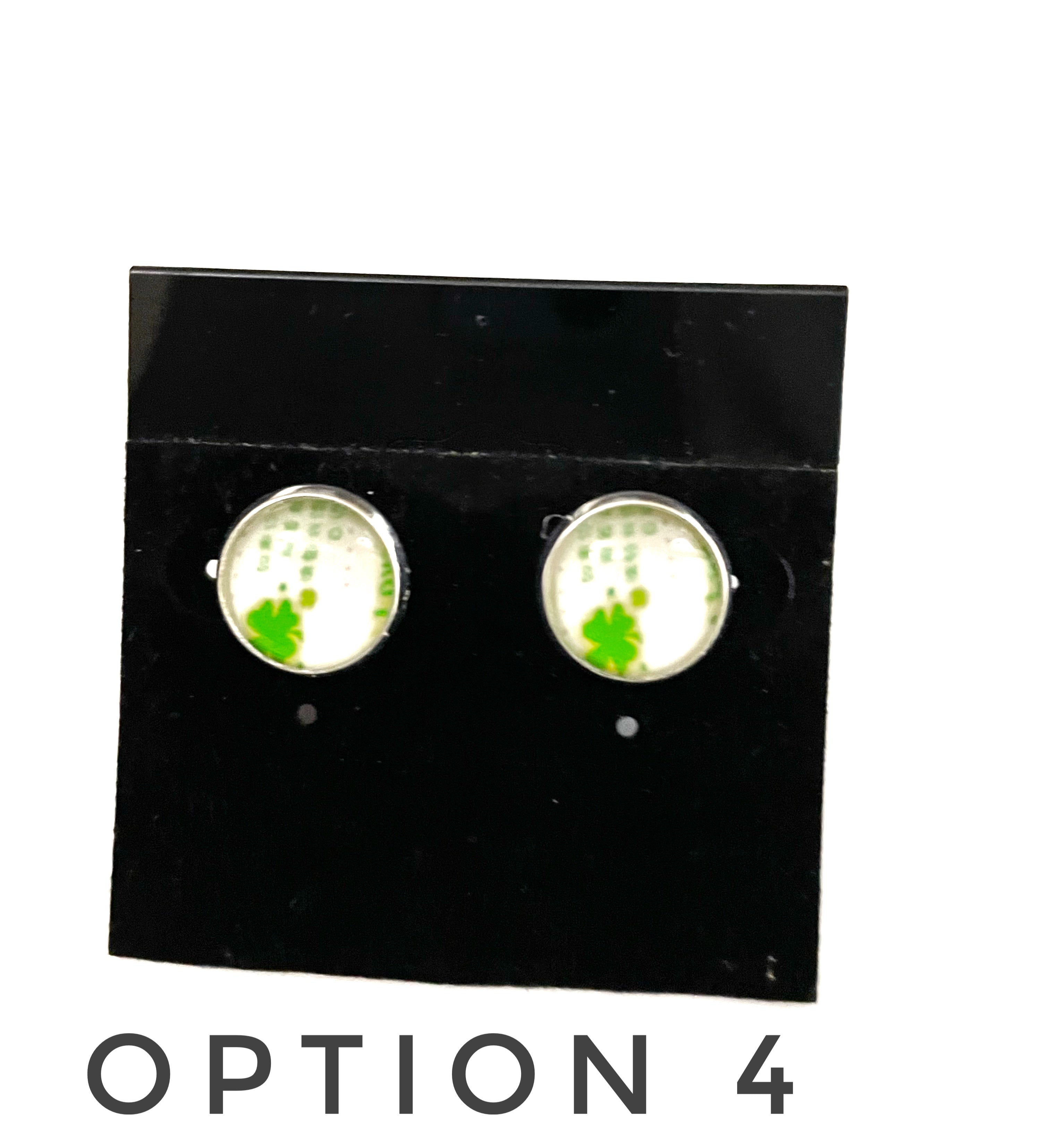 St. Patrick’s Day Post Earrings