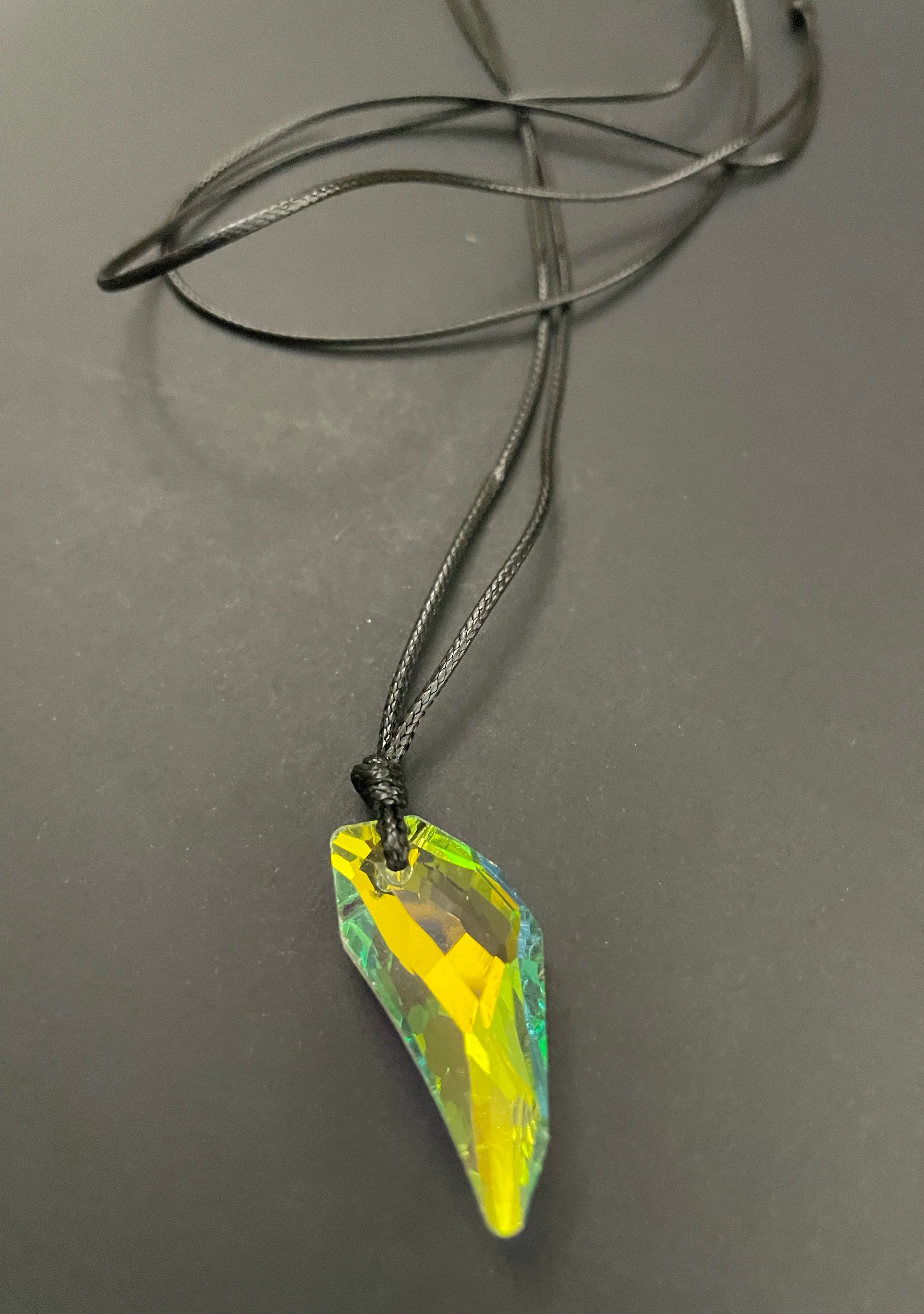 Glass Pendant Necklace