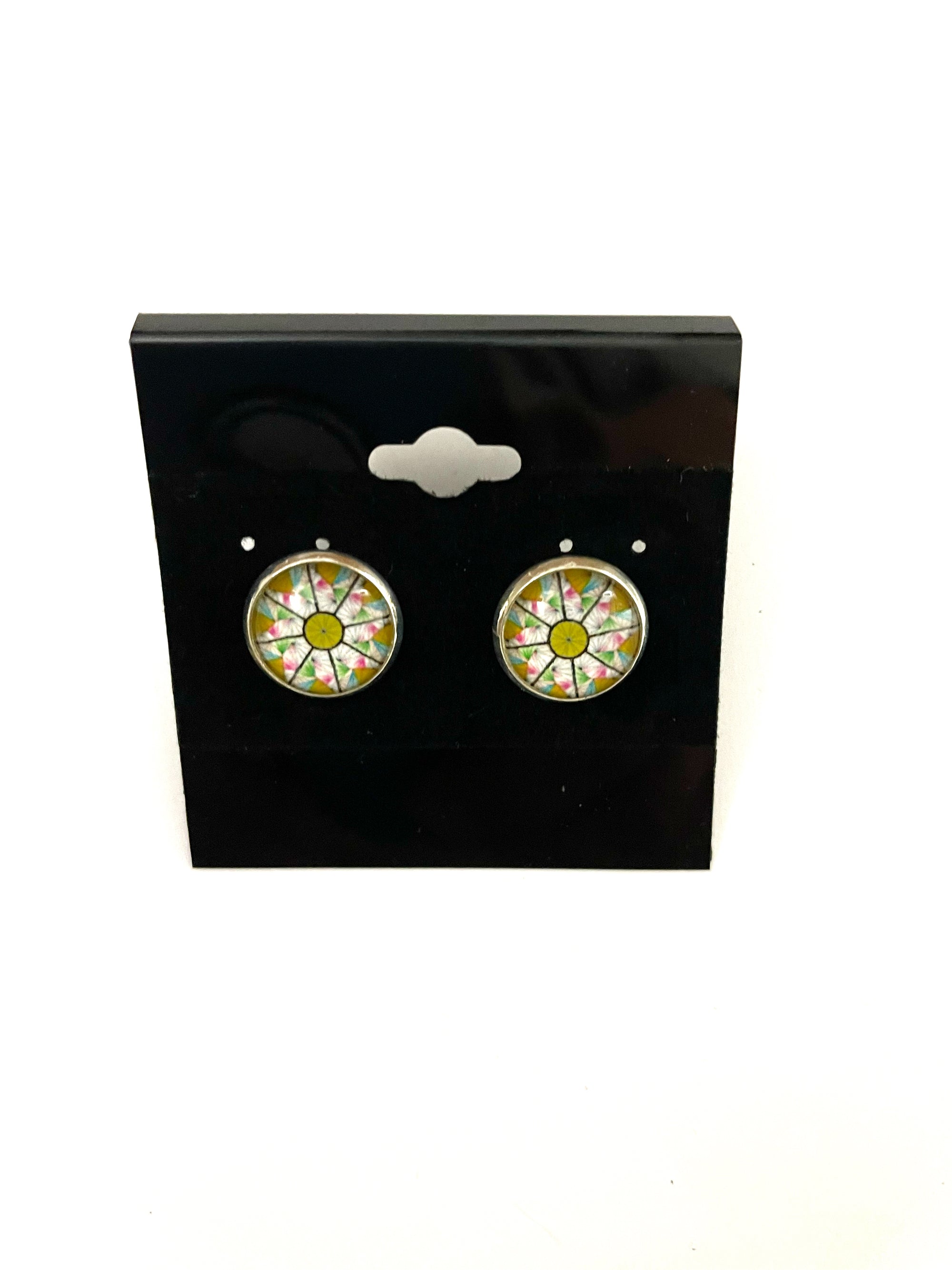 Colorful Post Earrings - Multiple Options - Silver Posts
