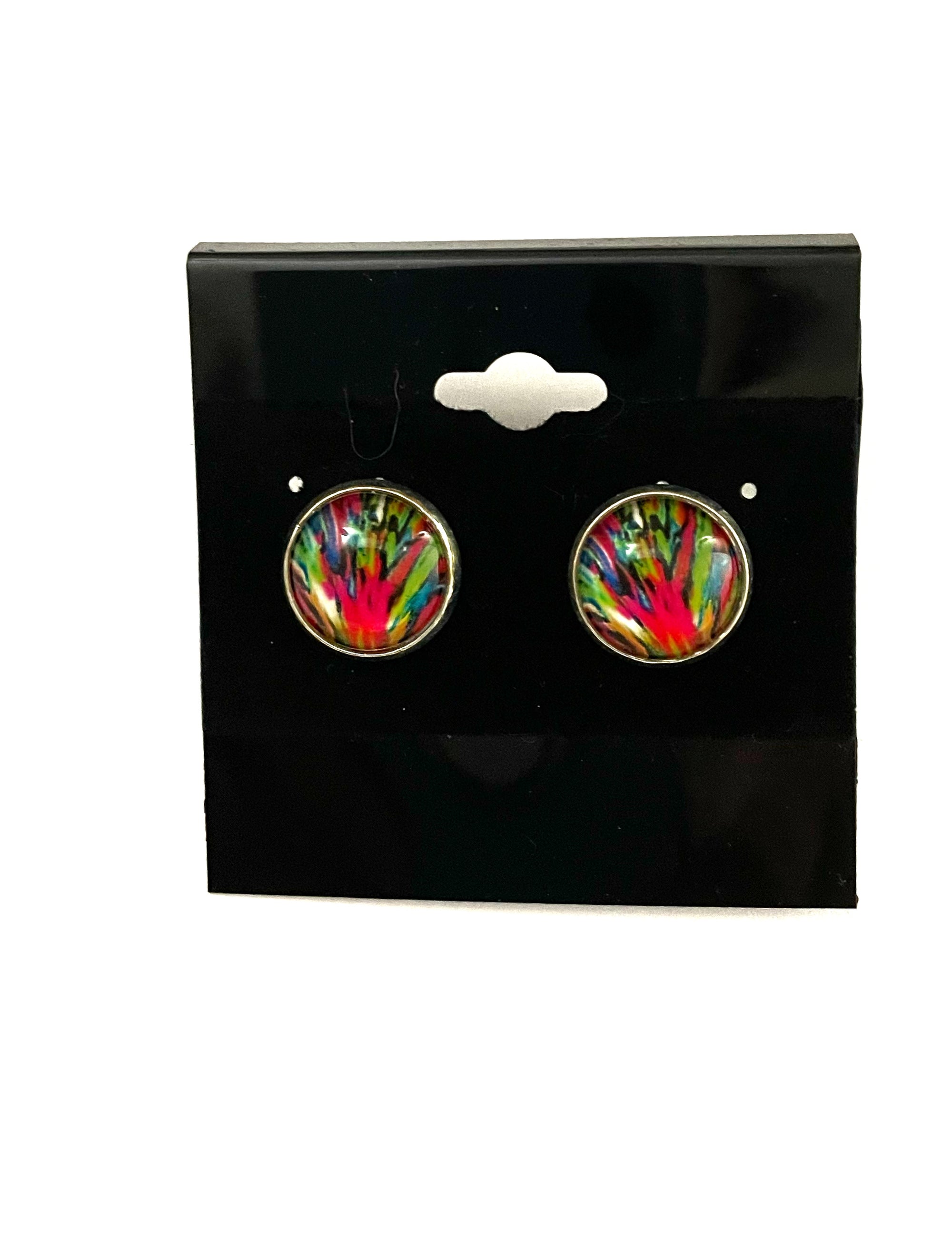 Colorful Post Earrings - Multiple Options - Silver Posts