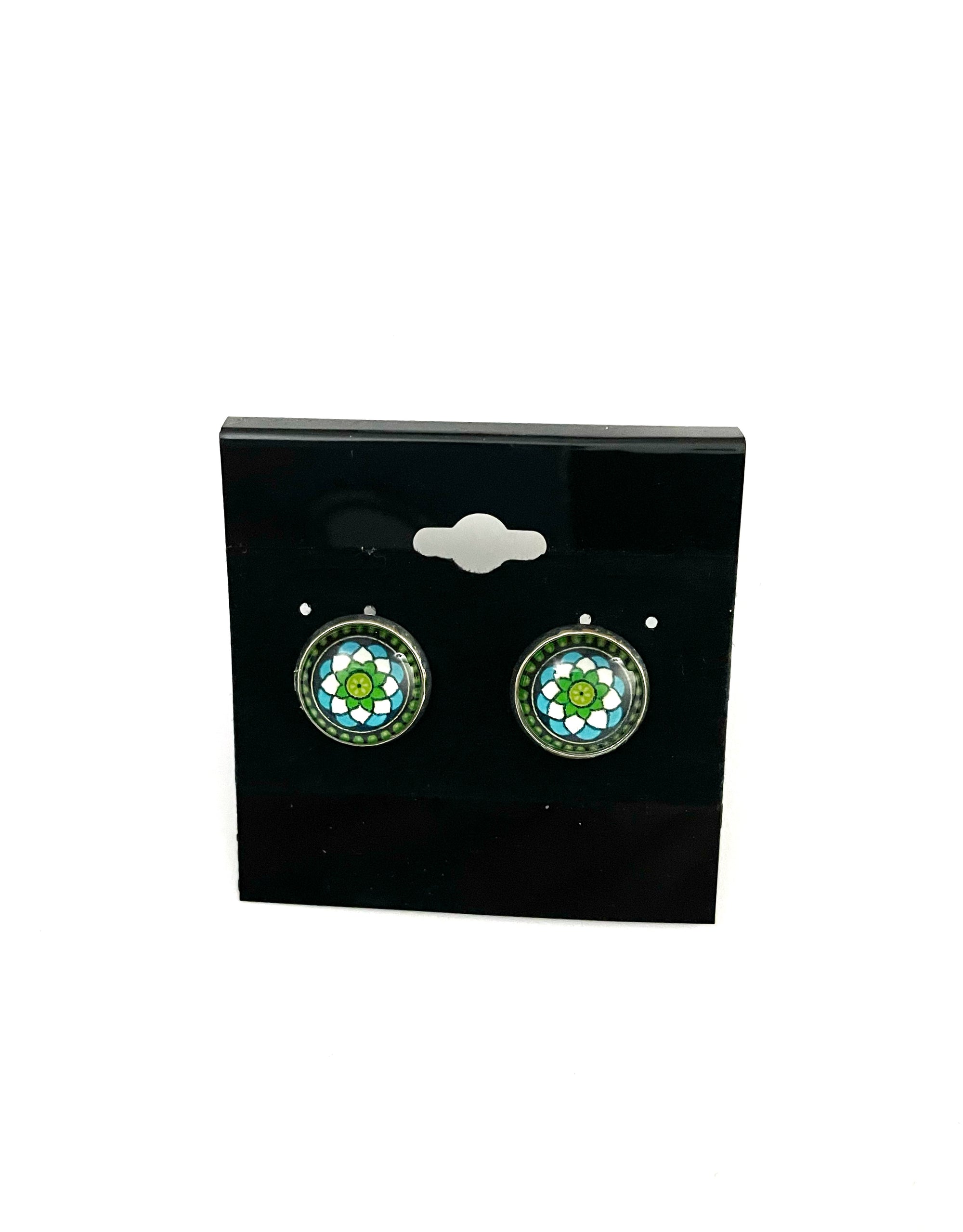 Colorful Post Earrings - Multiple Options - Silver Posts