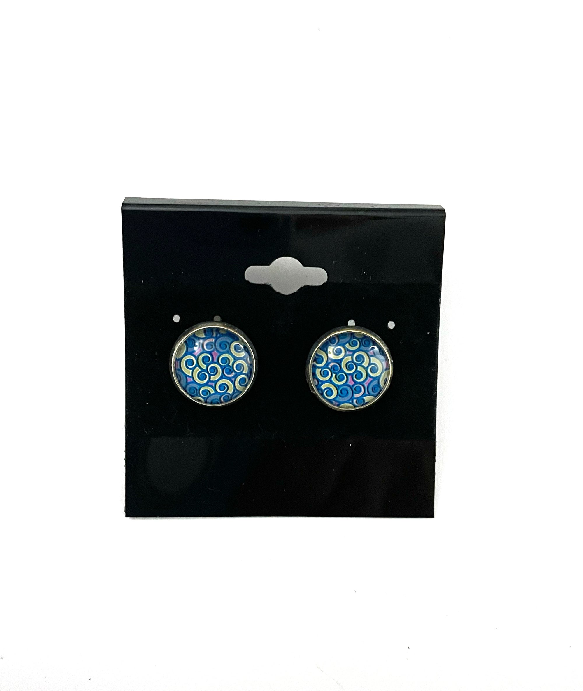 Colorful Post Earrings - Multiple Options - Silver Posts