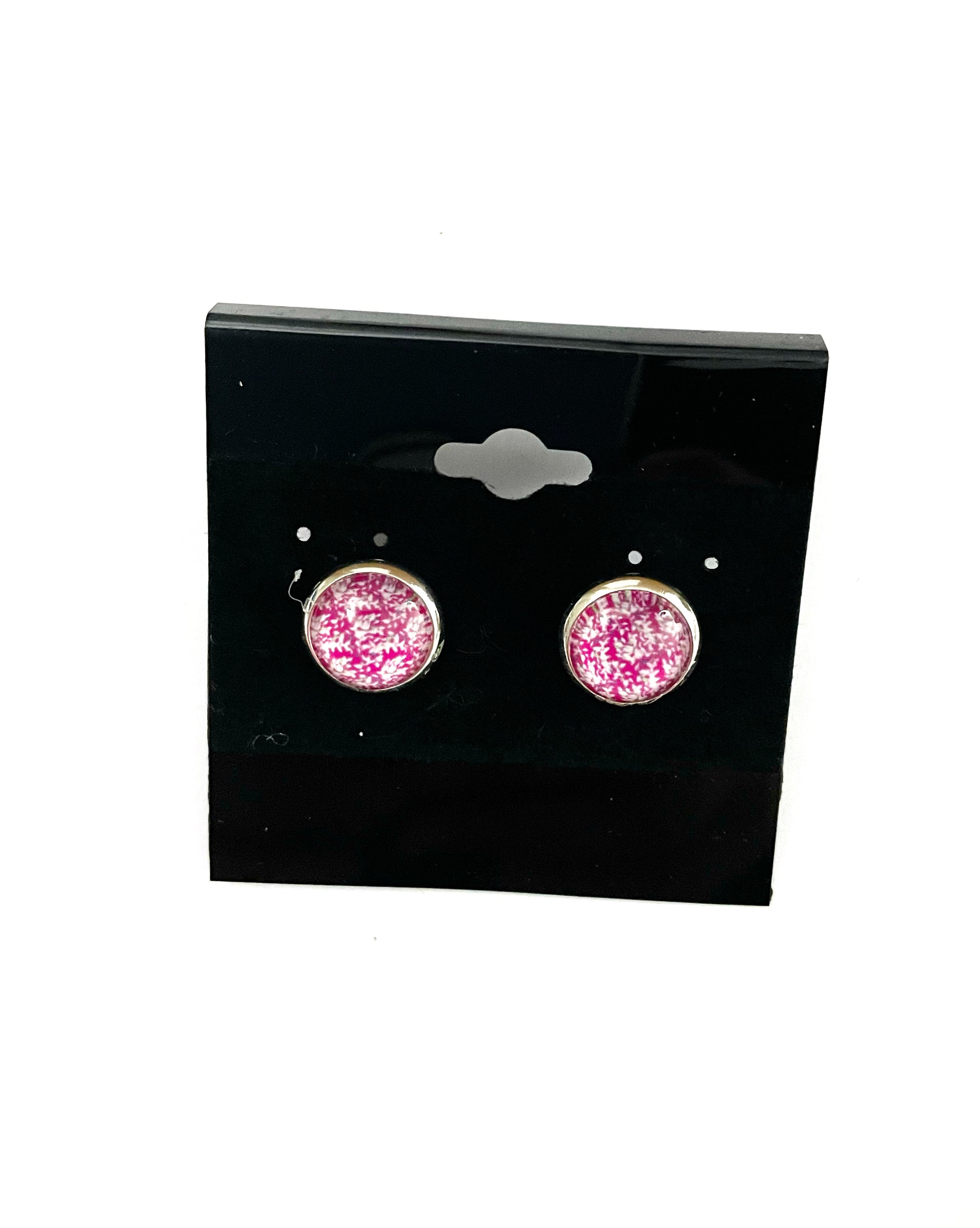 Colorful Post Earrings - Multiple Options - Silver Posts