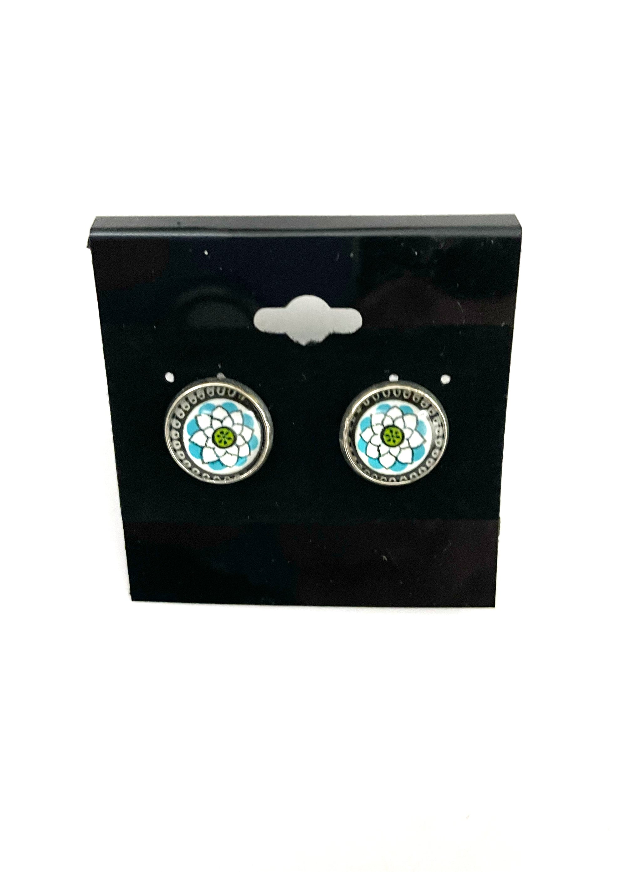Colorful Post Earrings - Multiple Options - Silver Posts