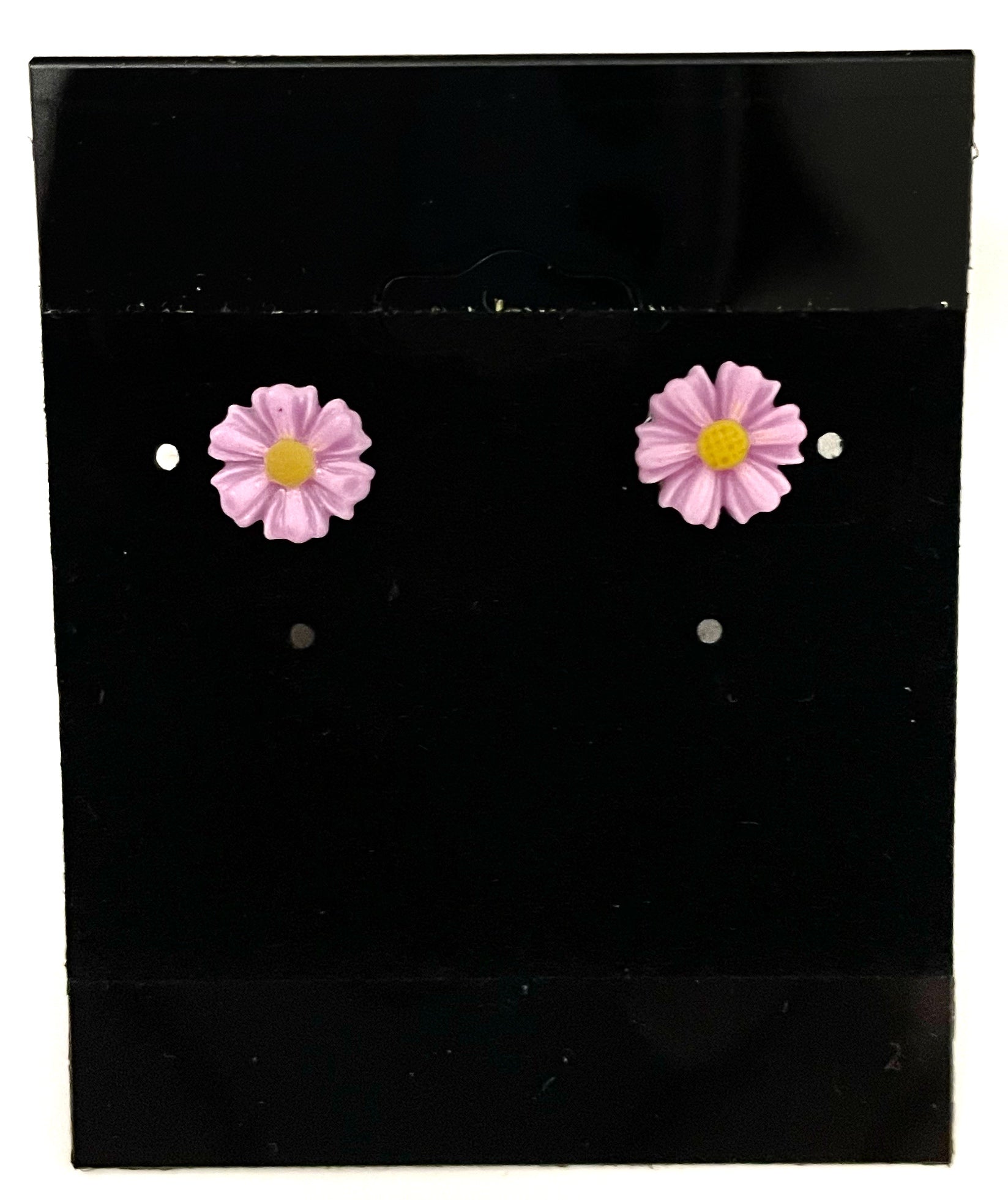 Resin Flower Earrings