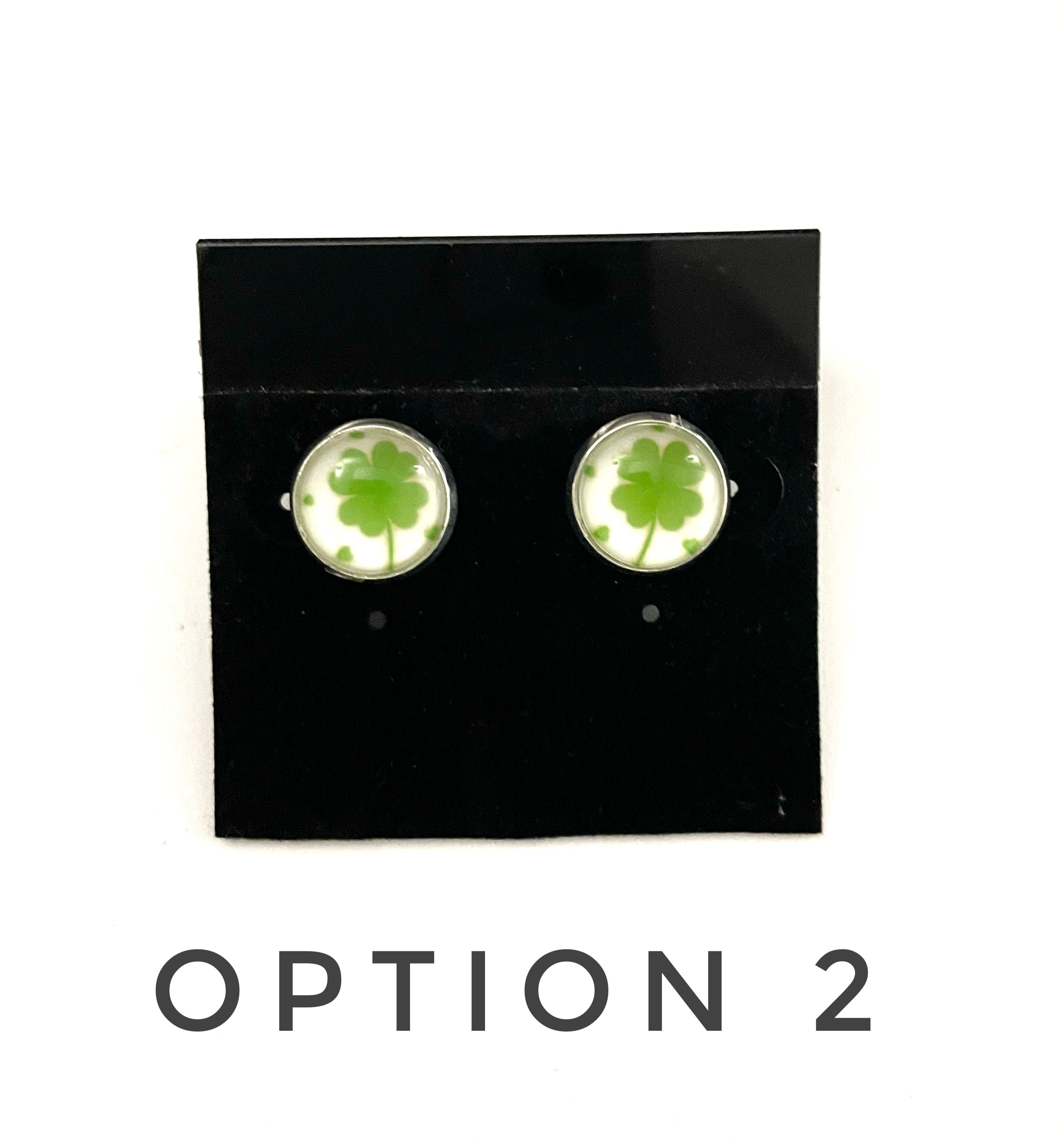St. Patrick’s Day Post Earrings
