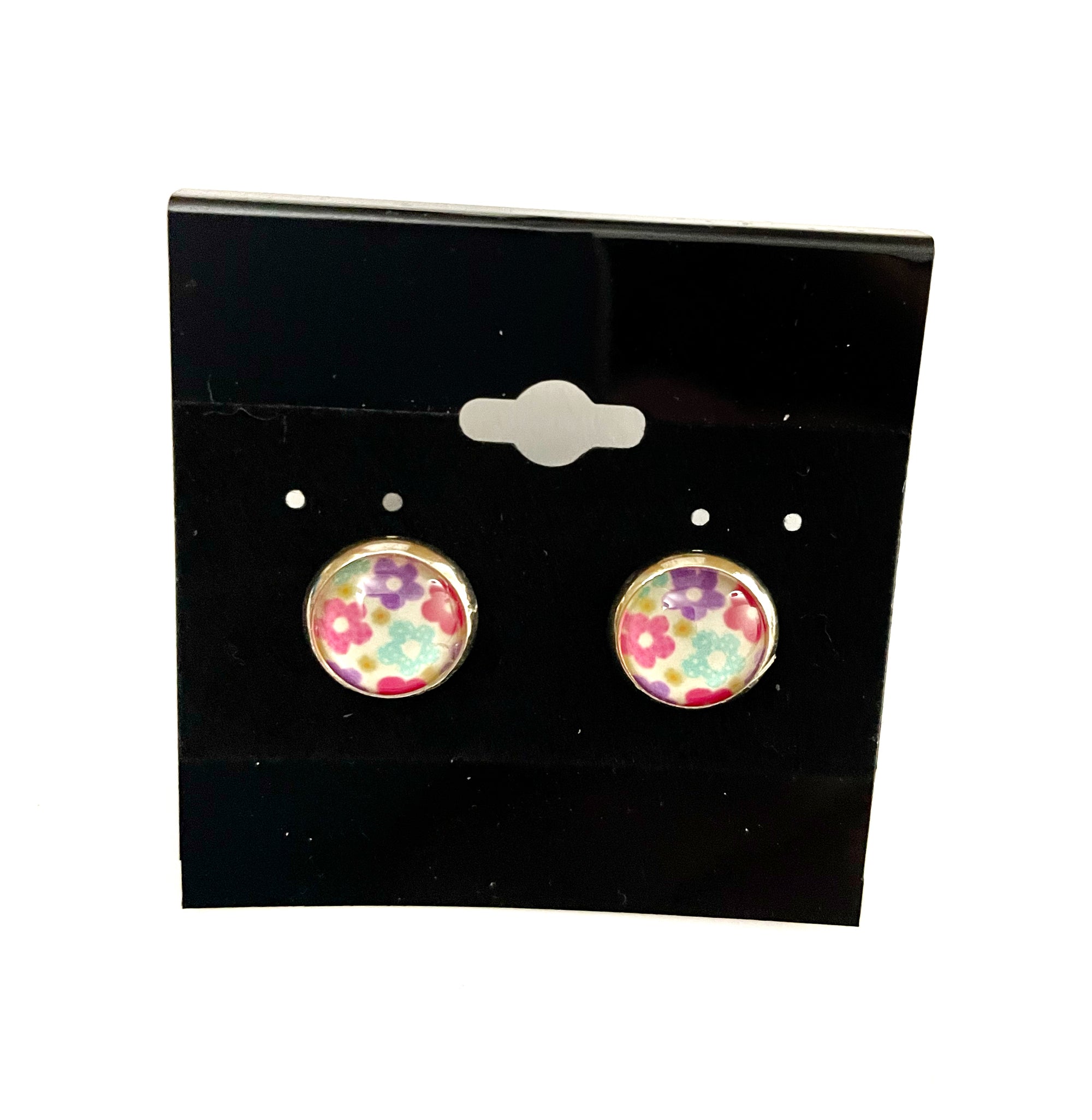 Colorful Post Earrings - Multiple Options - Silver Posts