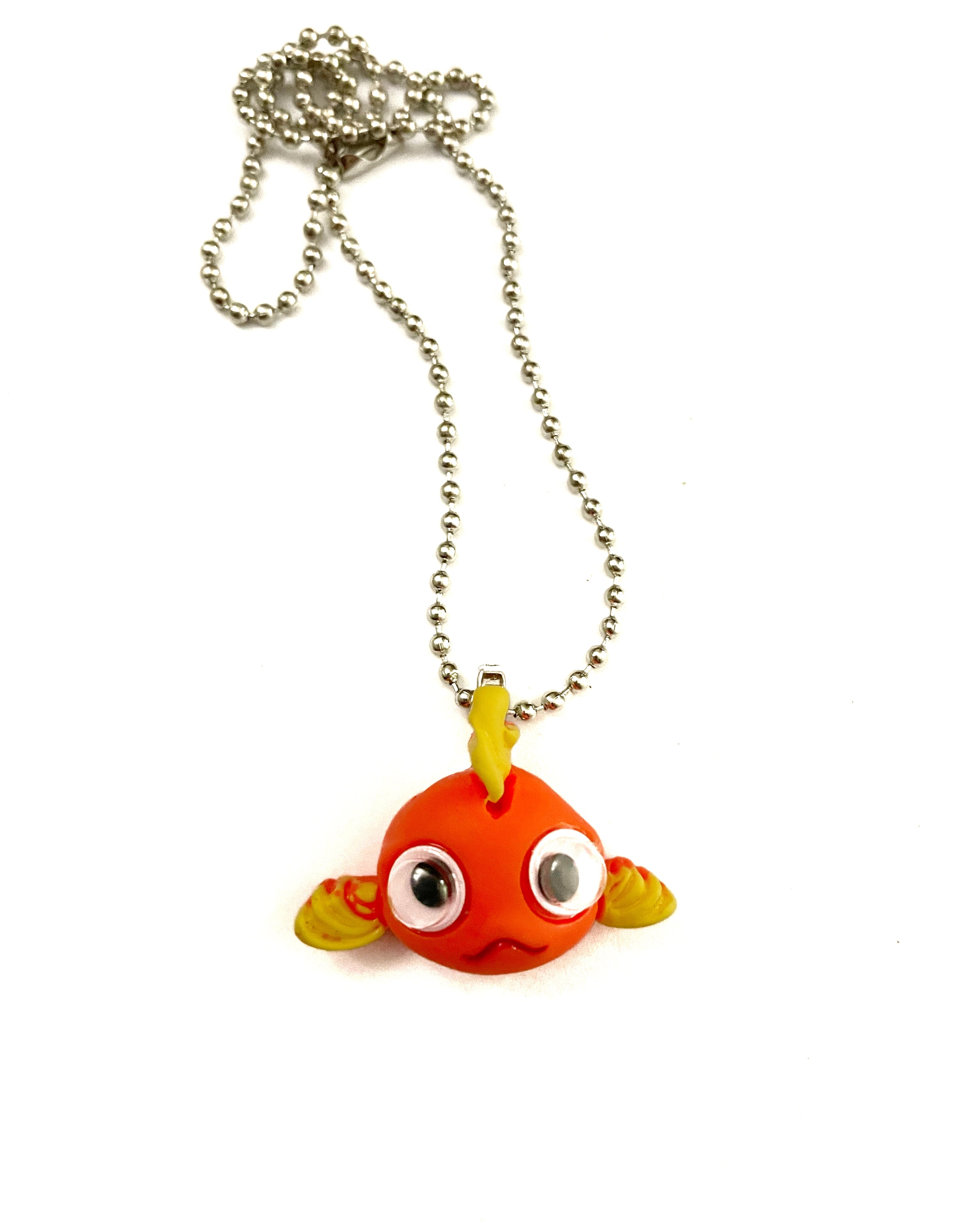 Googly Eye Kid Necklaces