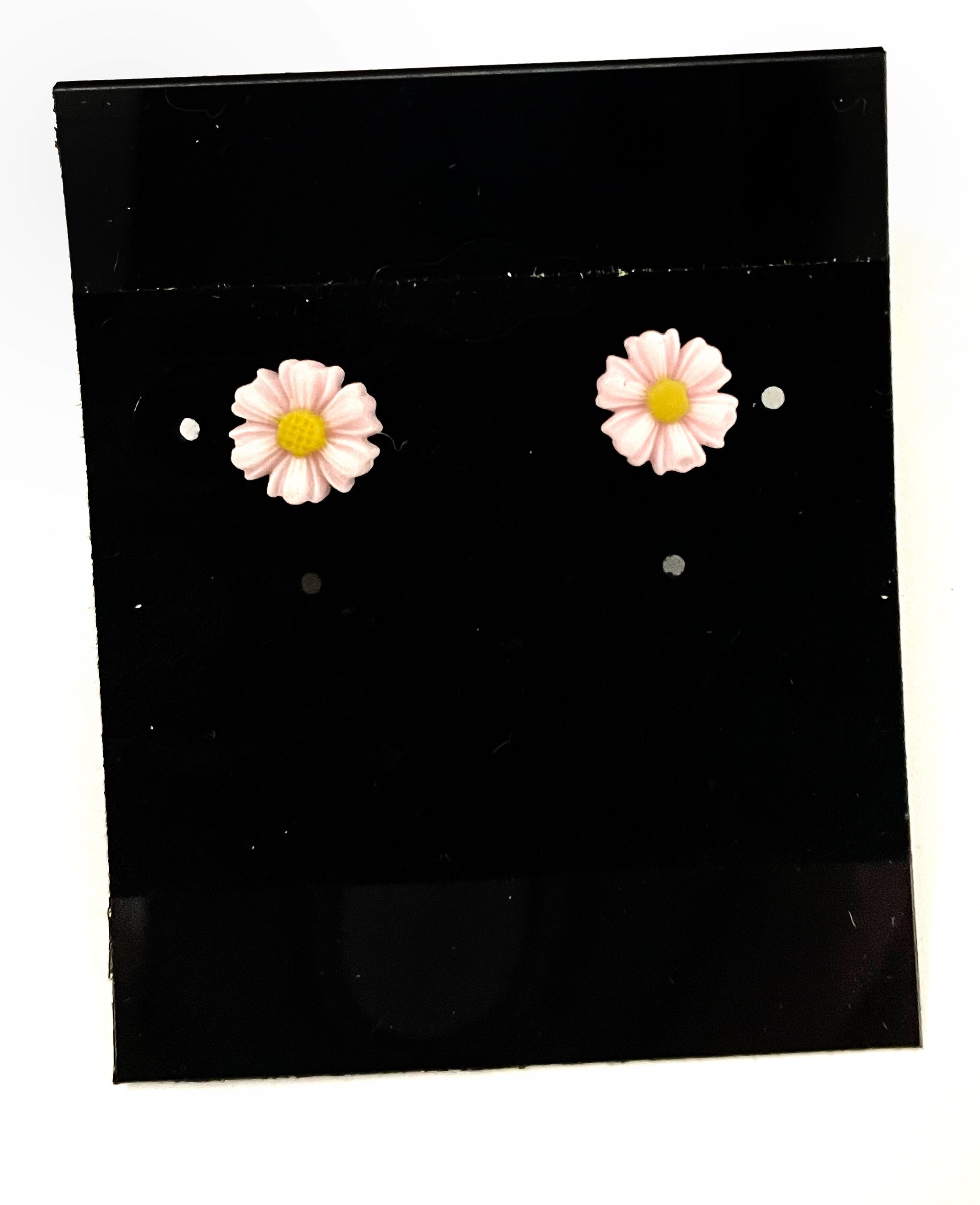 Resin Flower Earrings