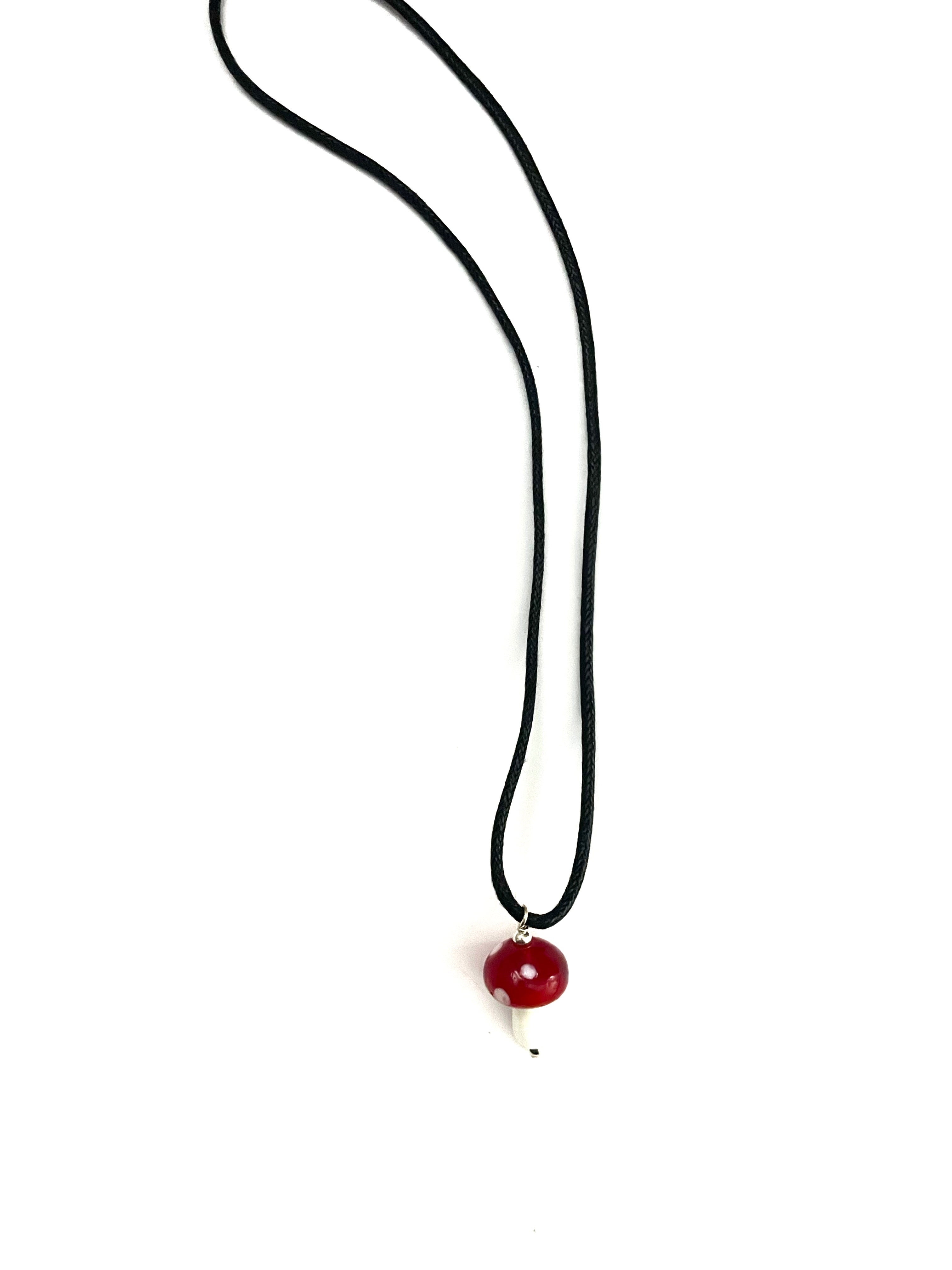 Red Mushroom Necklace