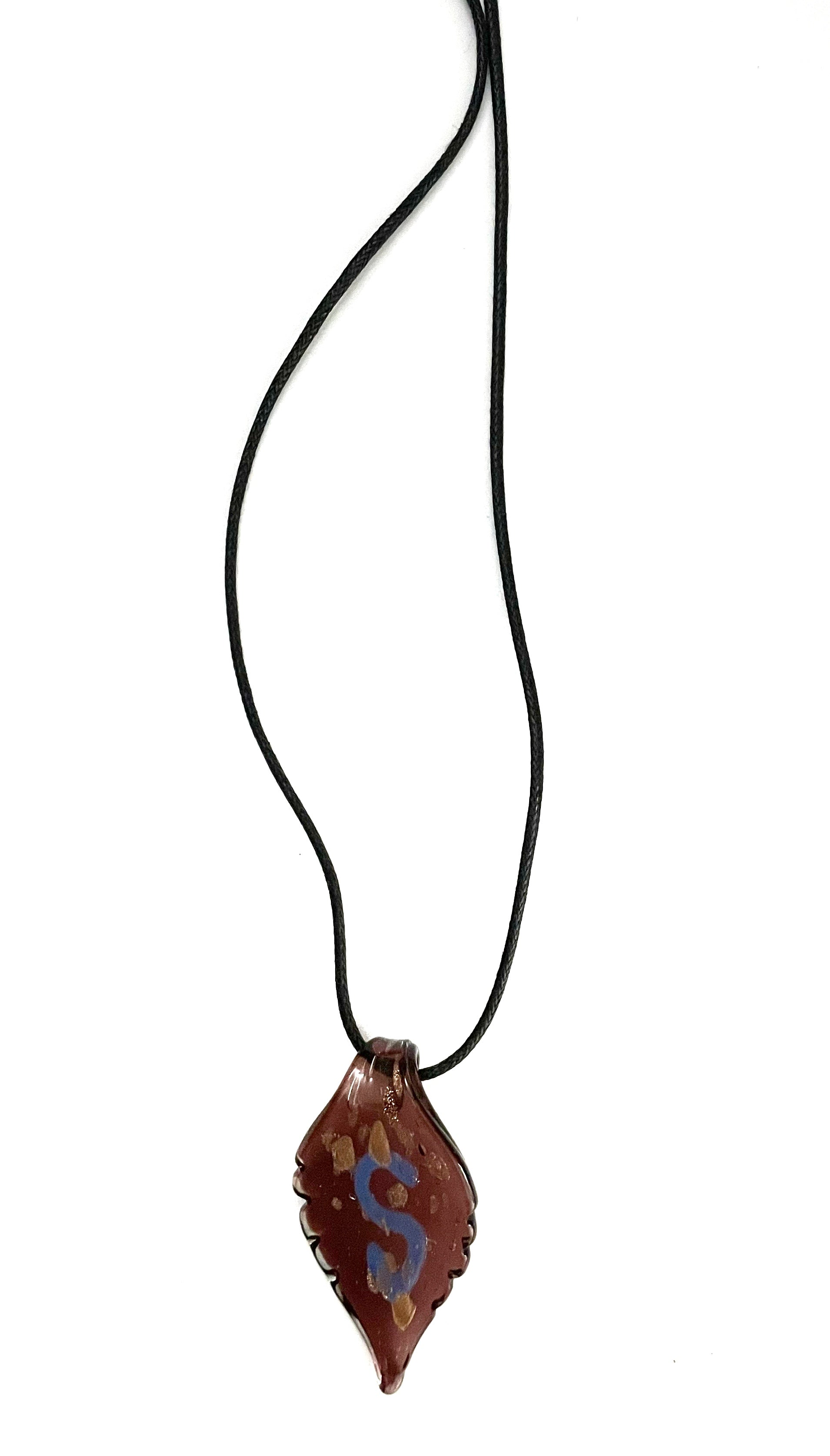 Purple Glass Necklace