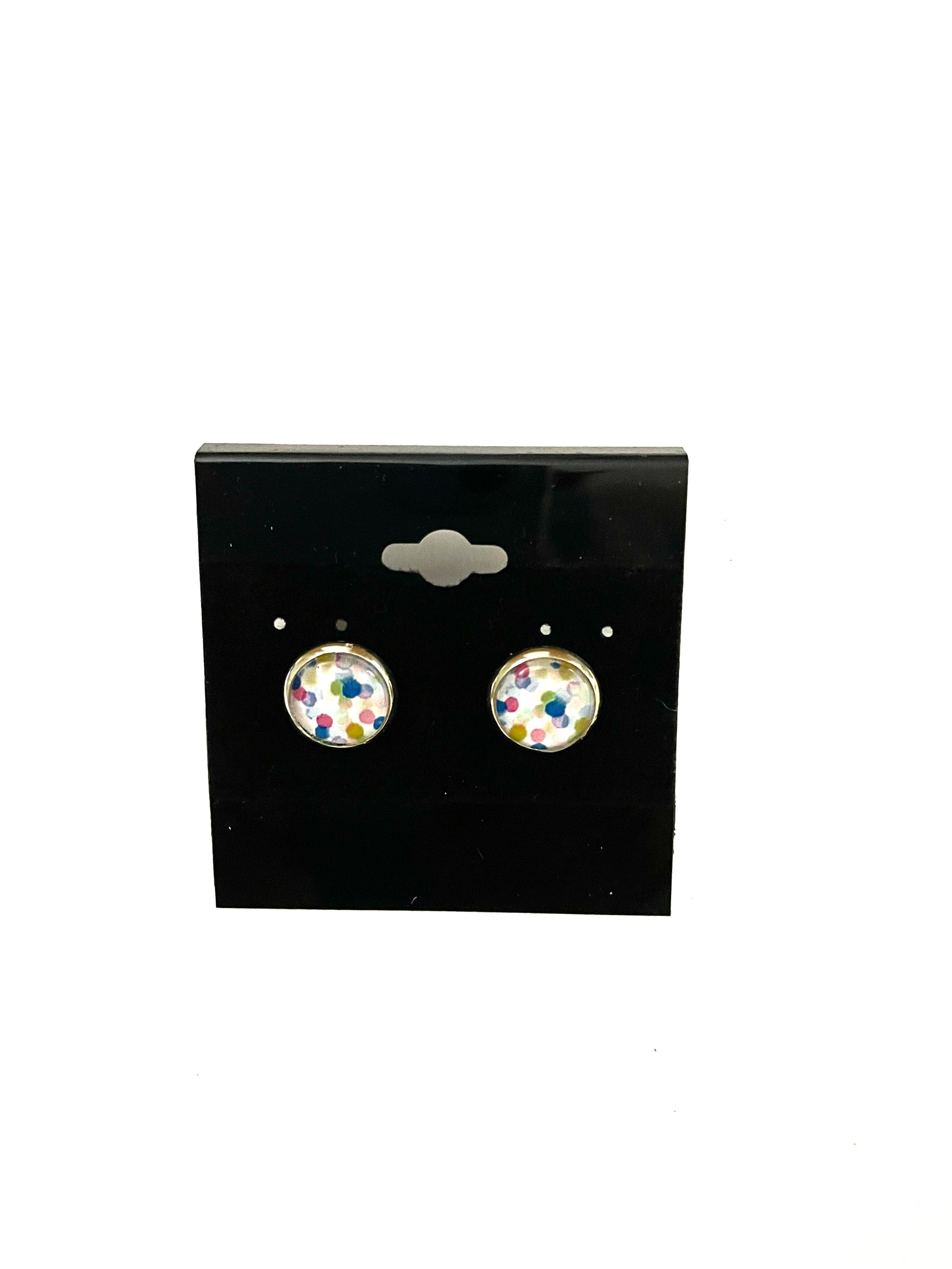 Colorful Post Earrings - Multiple Options - Silver Posts