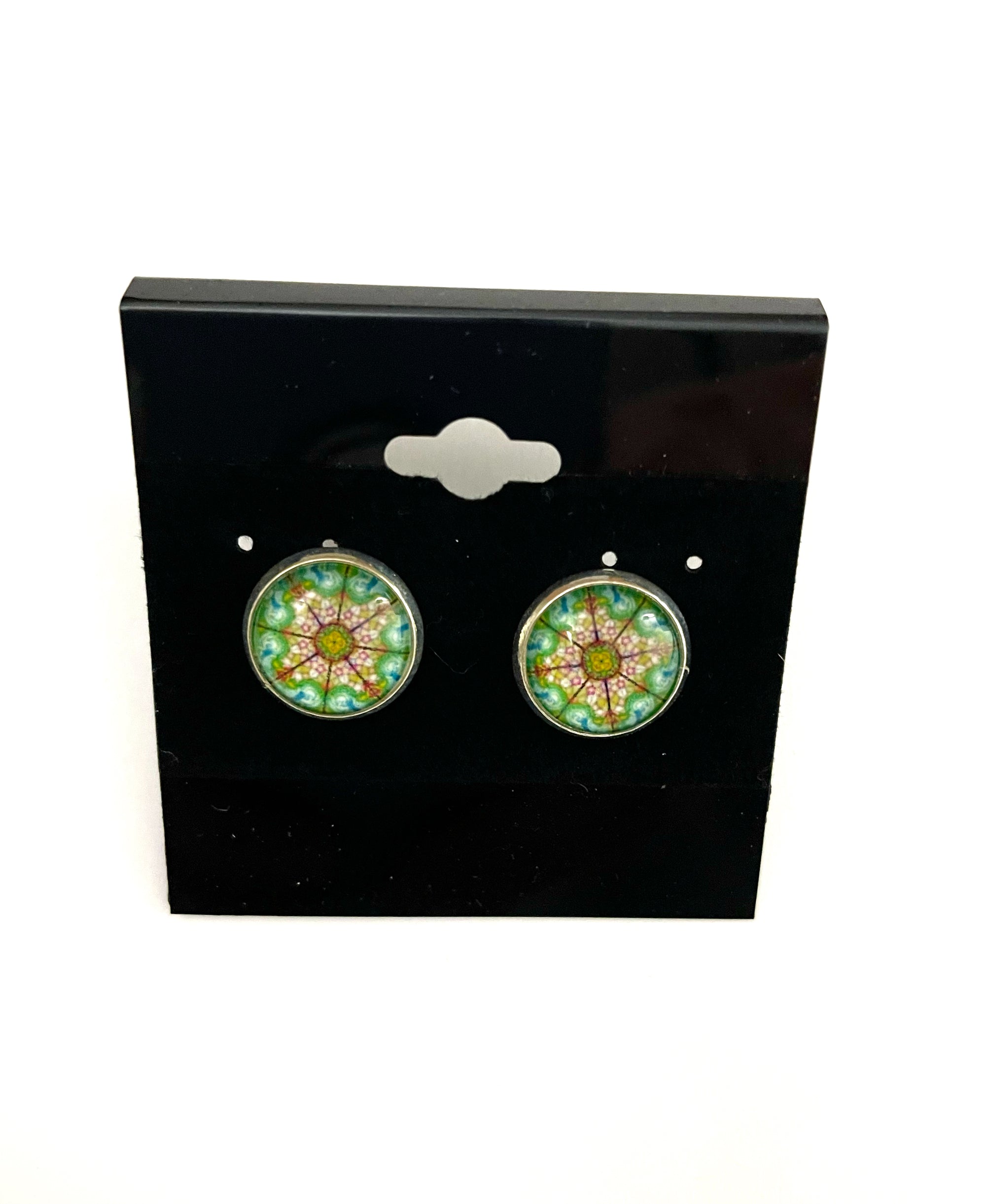 Colorful Post Earrings - Multiple Options - Silver Posts