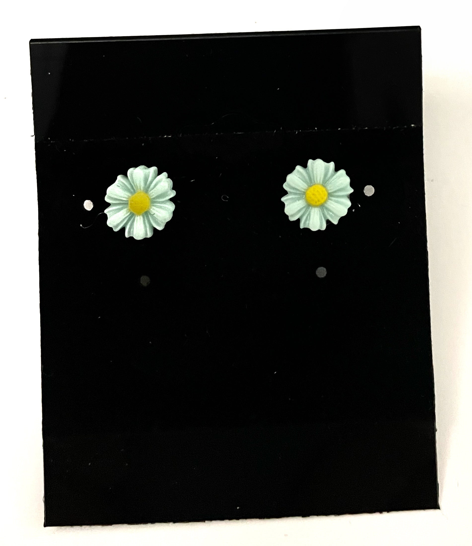Resin Flower Earrings