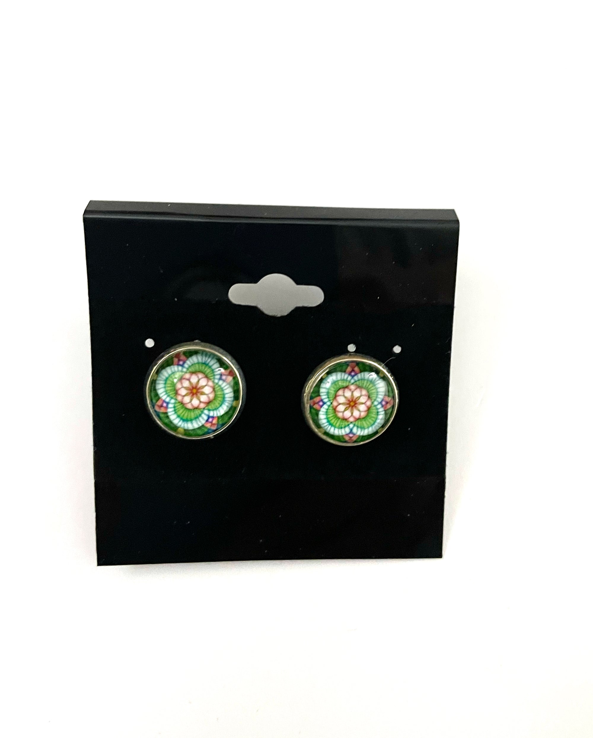 Colorful Post Earrings - Multiple Options - Silver Posts