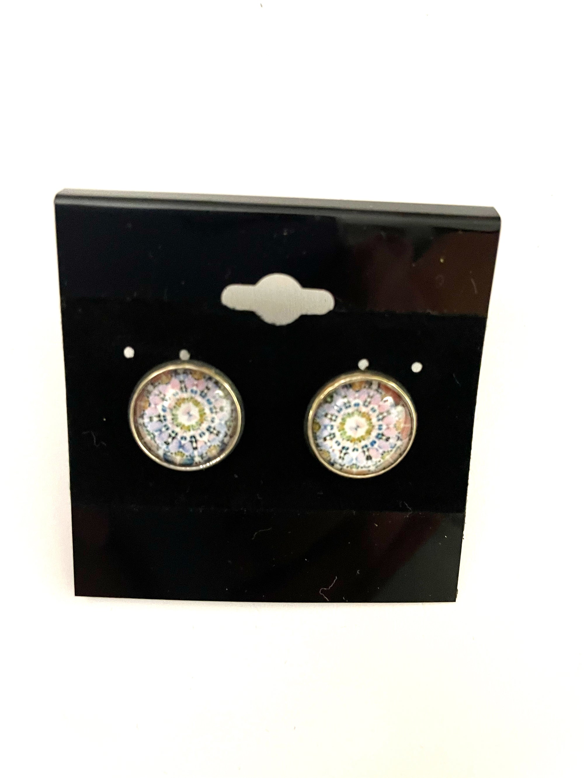 Colorful Post Earrings - Multiple Options - Silver Posts