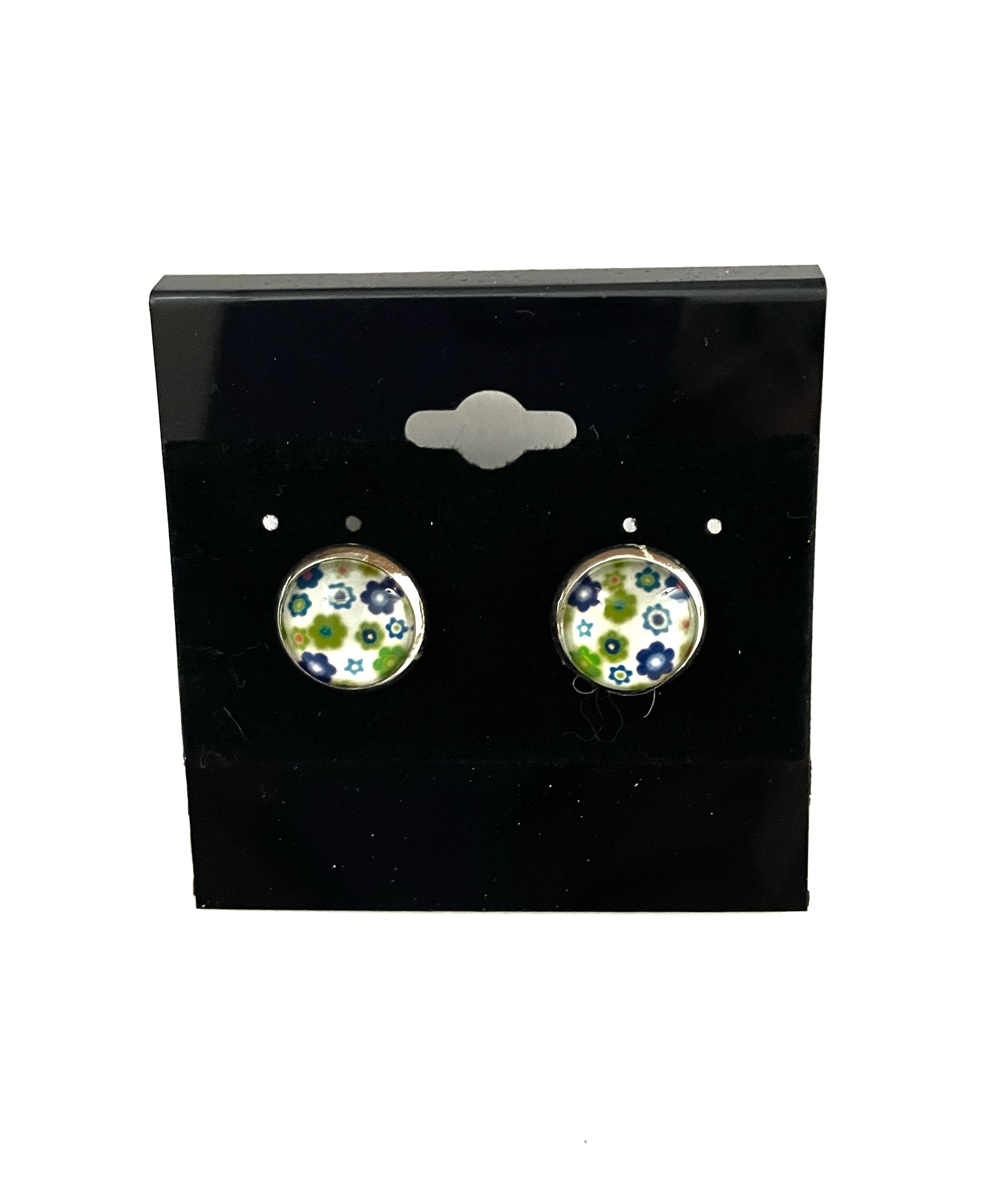 Colorful Post Earrings - Multiple Options - Silver Posts