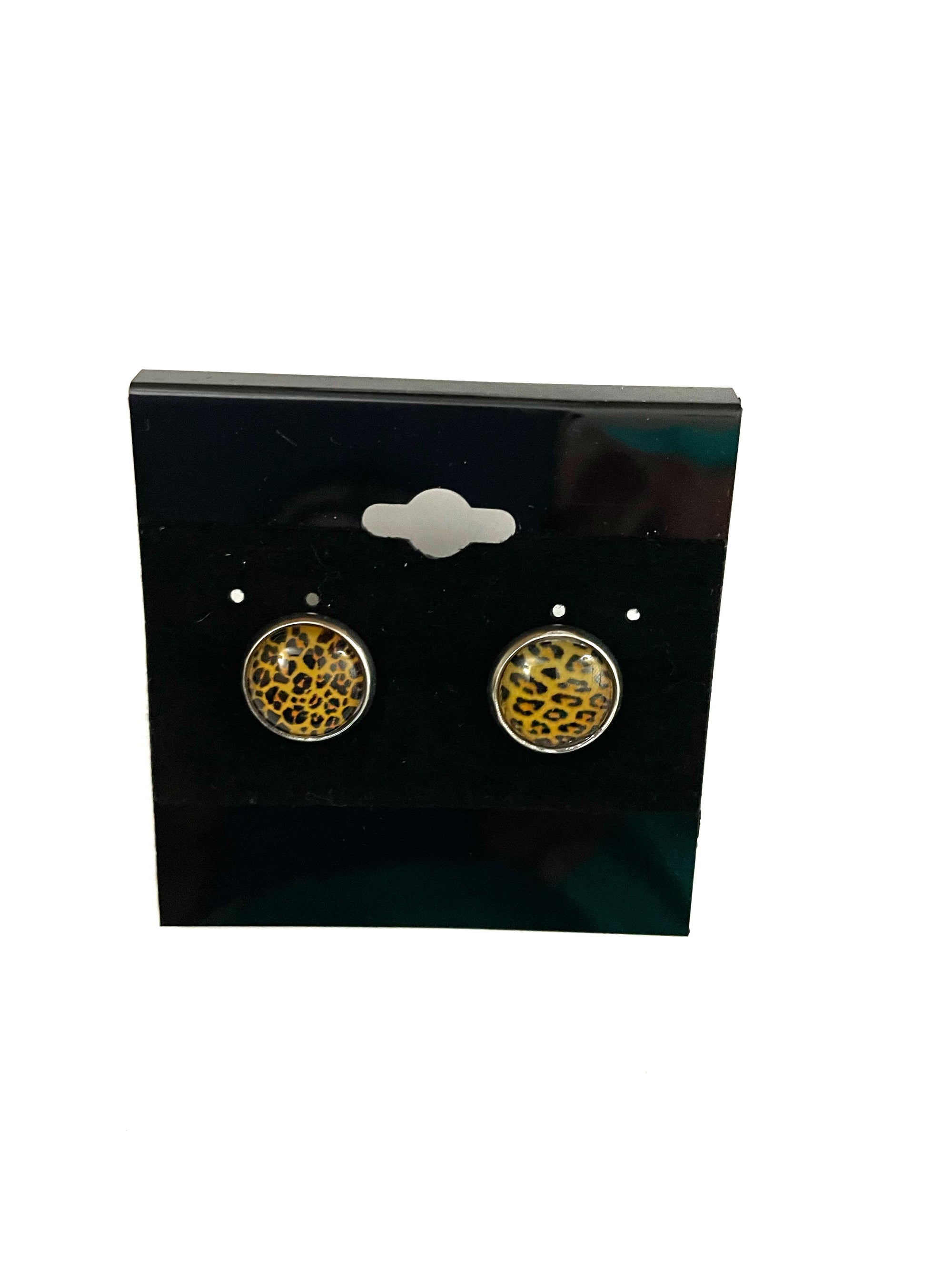 Animal Print Earrings