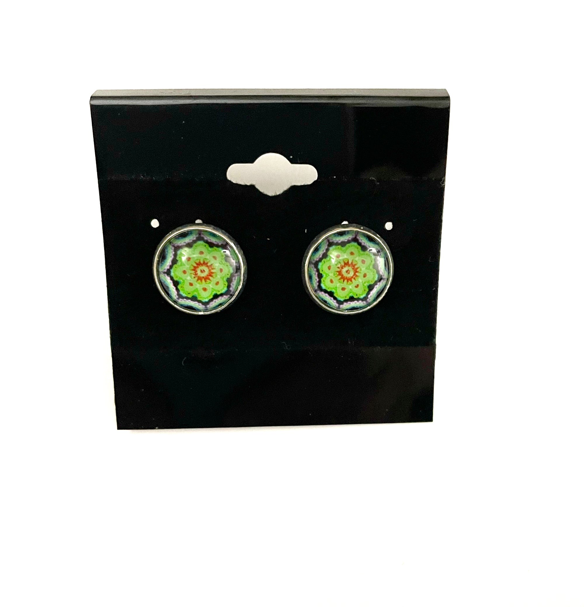 Colorful Post Earrings - Multiple Options - Silver Posts