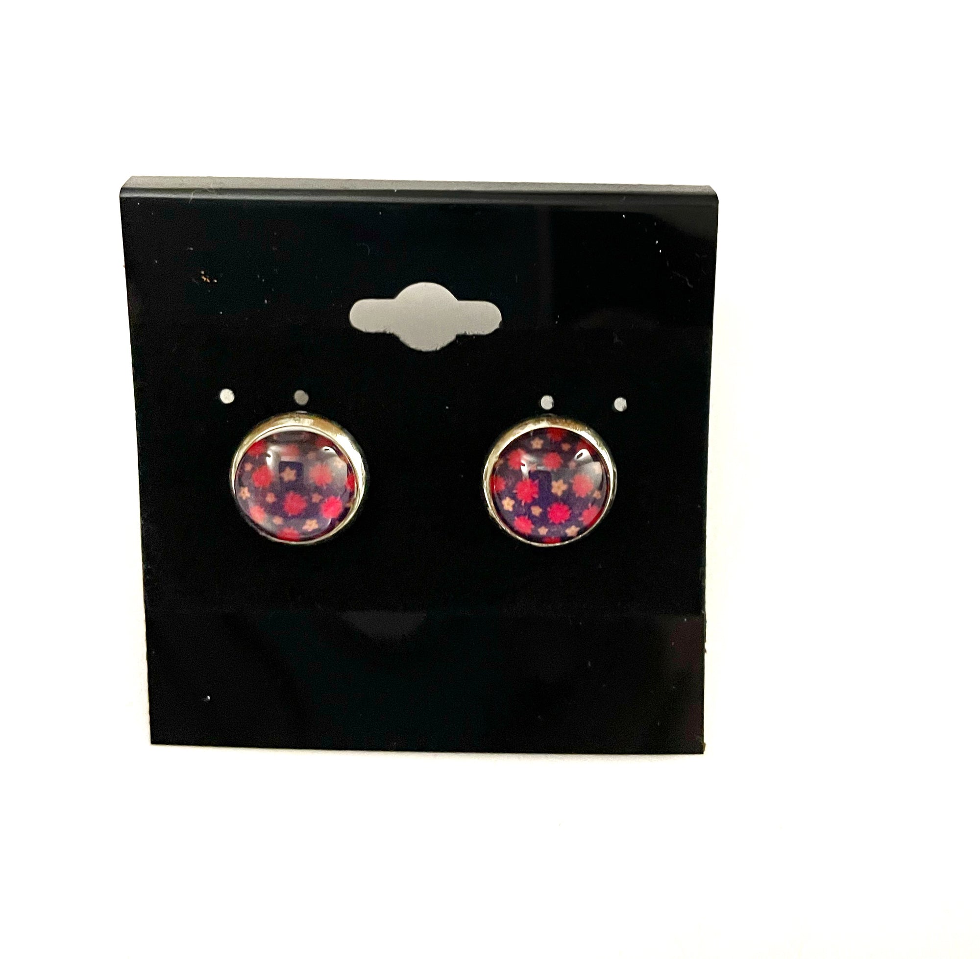 Colorful Post Earrings - Multiple Options - Silver Posts