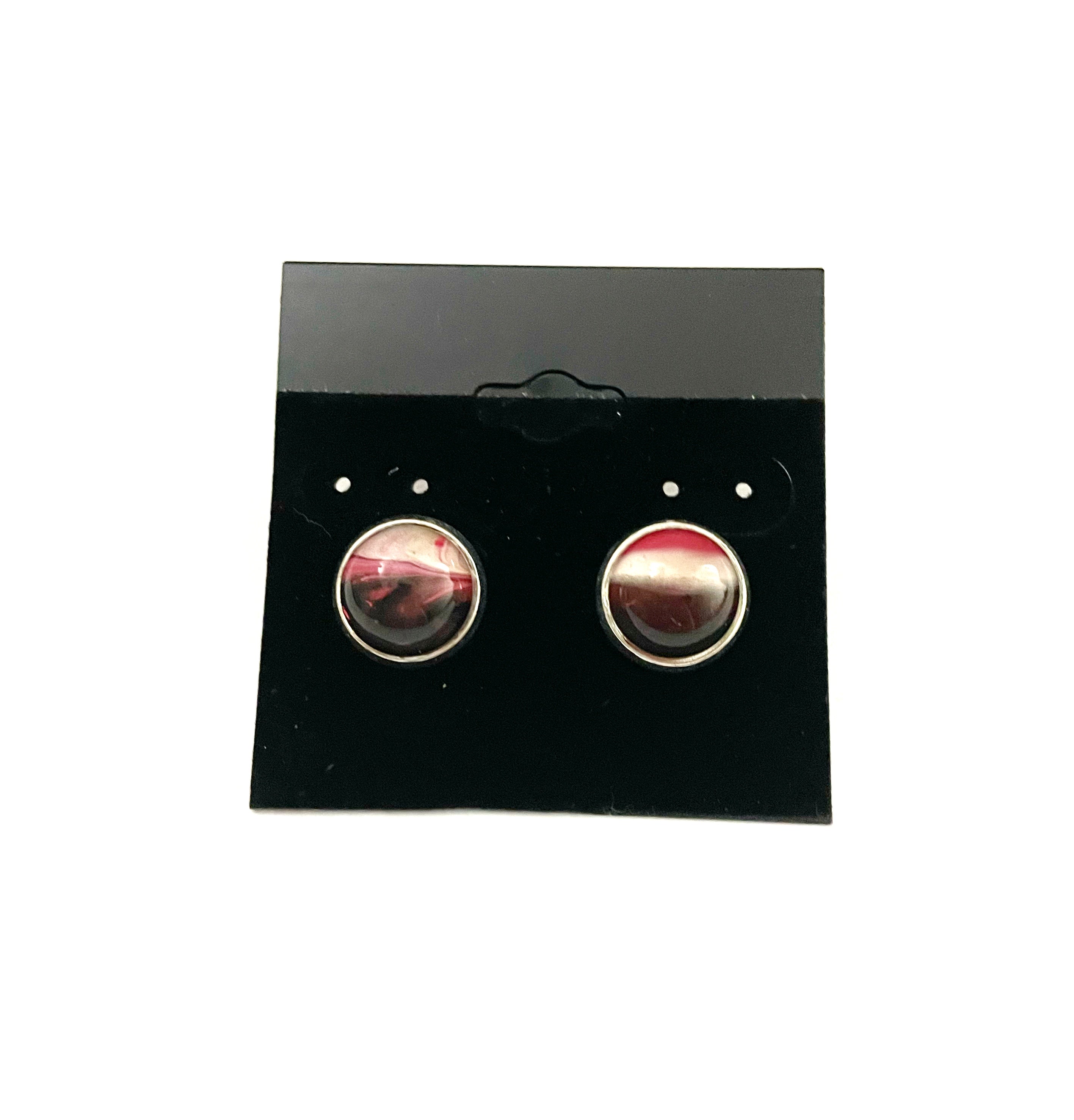 Red, Black and White Acrylic Set