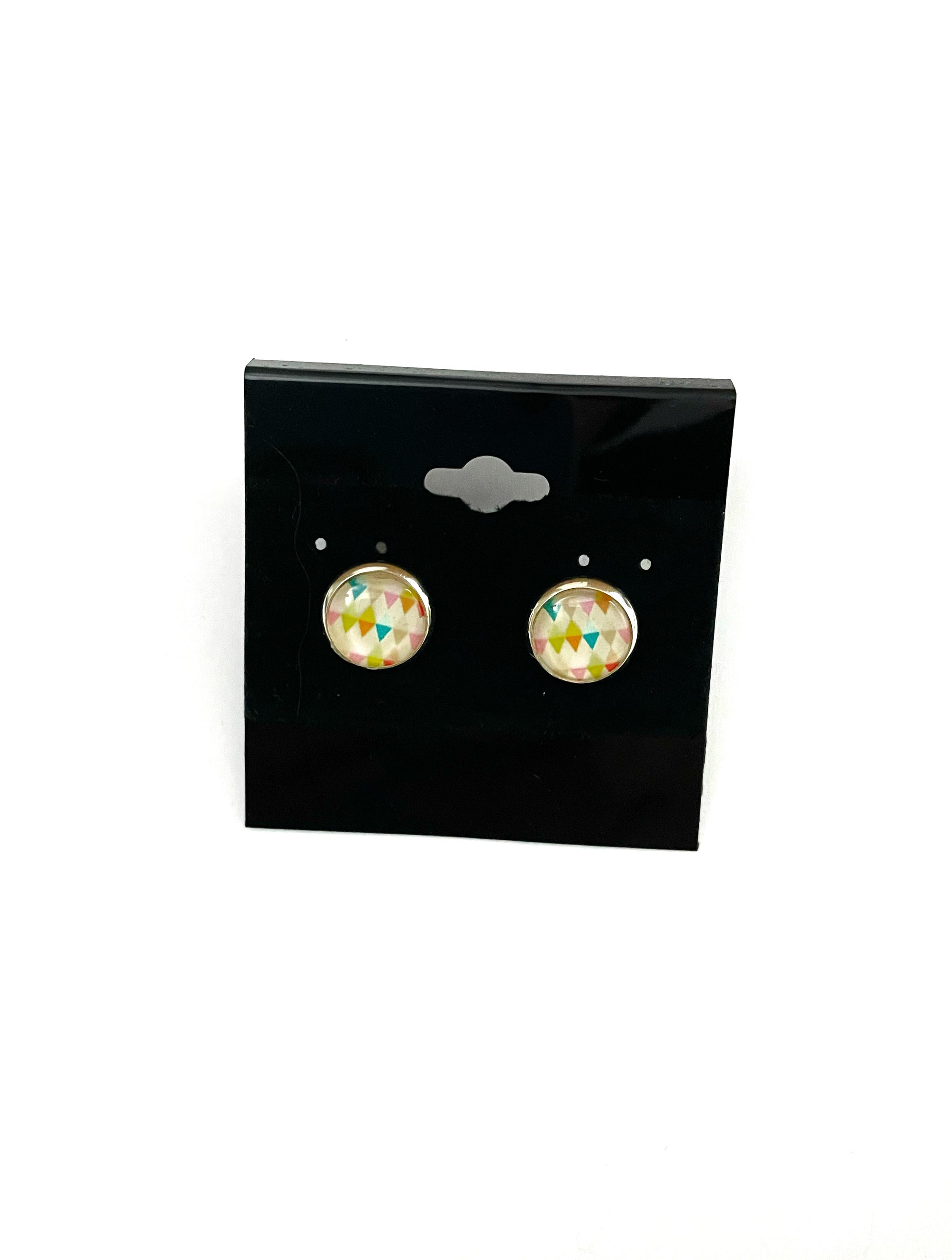 Colorful Post Earrings - Multiple Options - Silver Posts