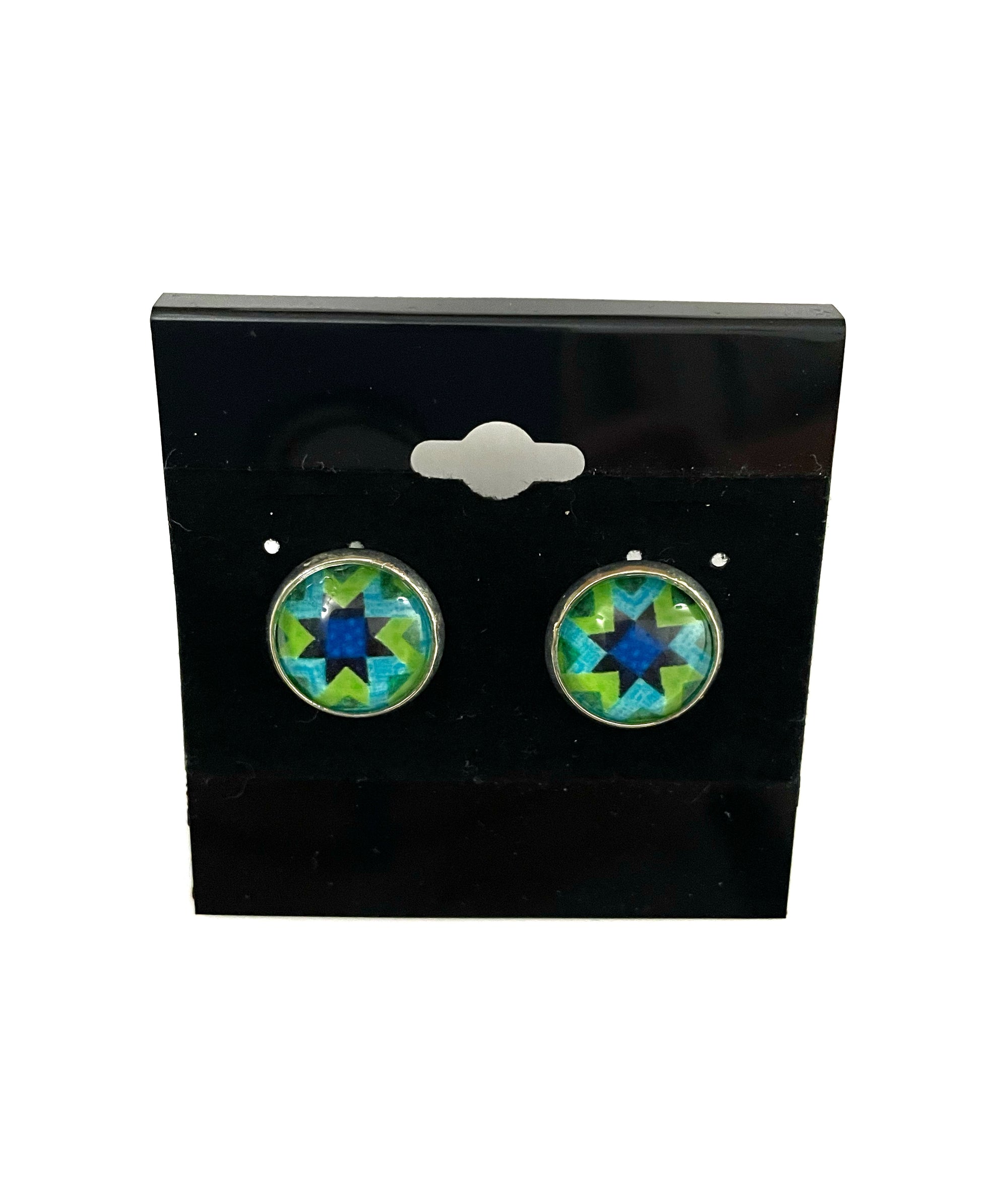 Colorful Post Earrings - Multiple Options - Silver Posts