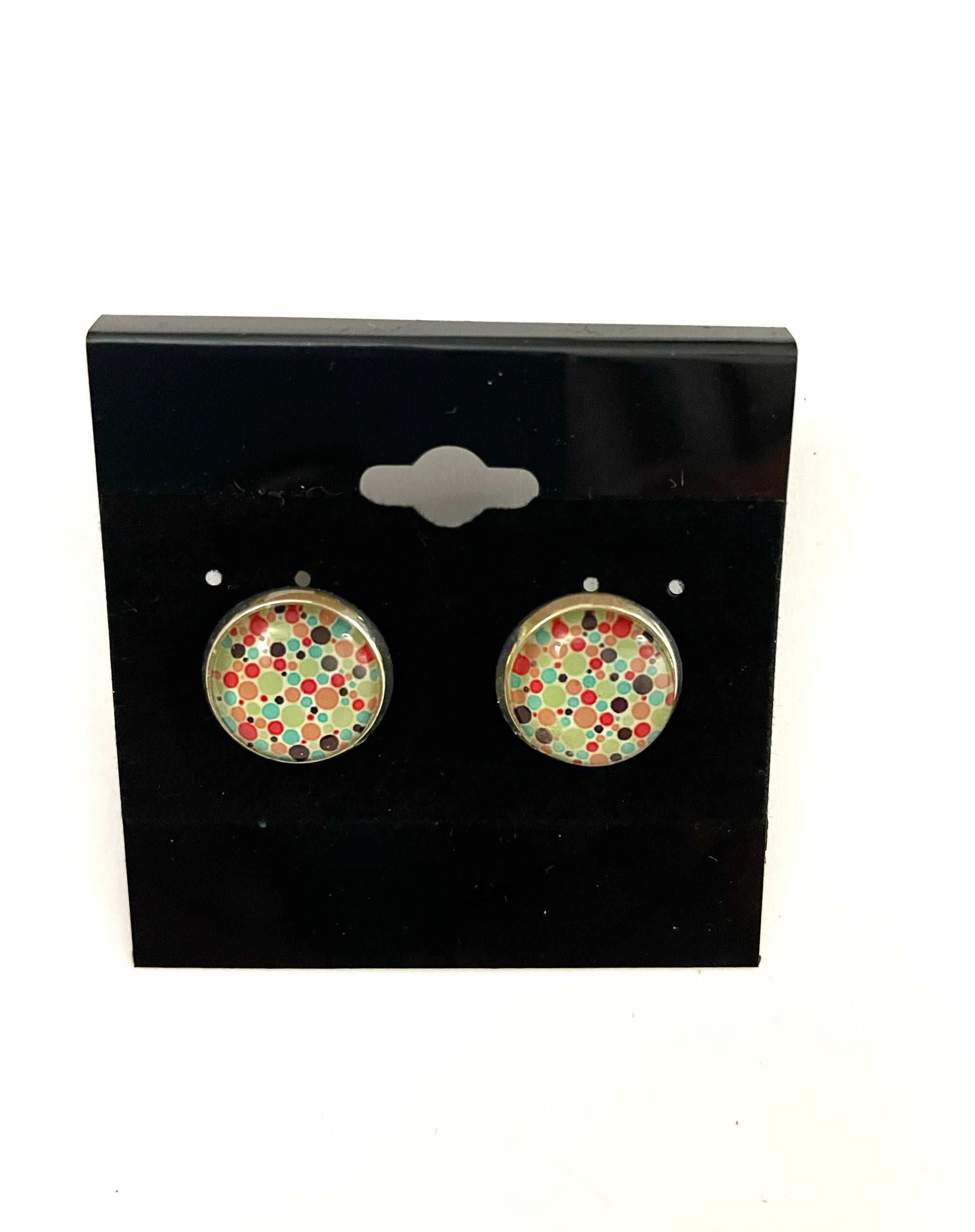 Colorful Post Earrings - Multiple Options - Silver Posts
