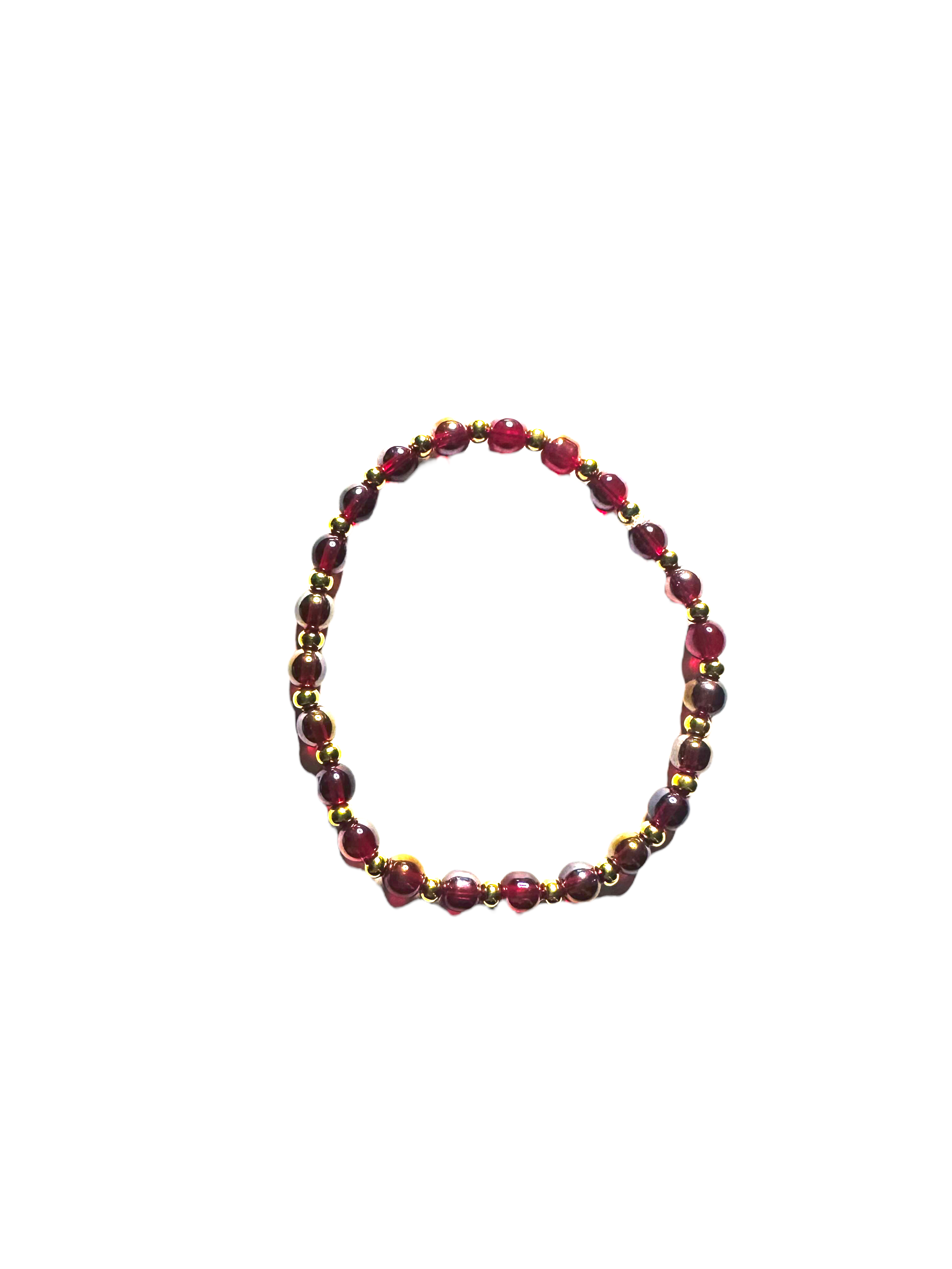 Red AB Stretchy Bracelet