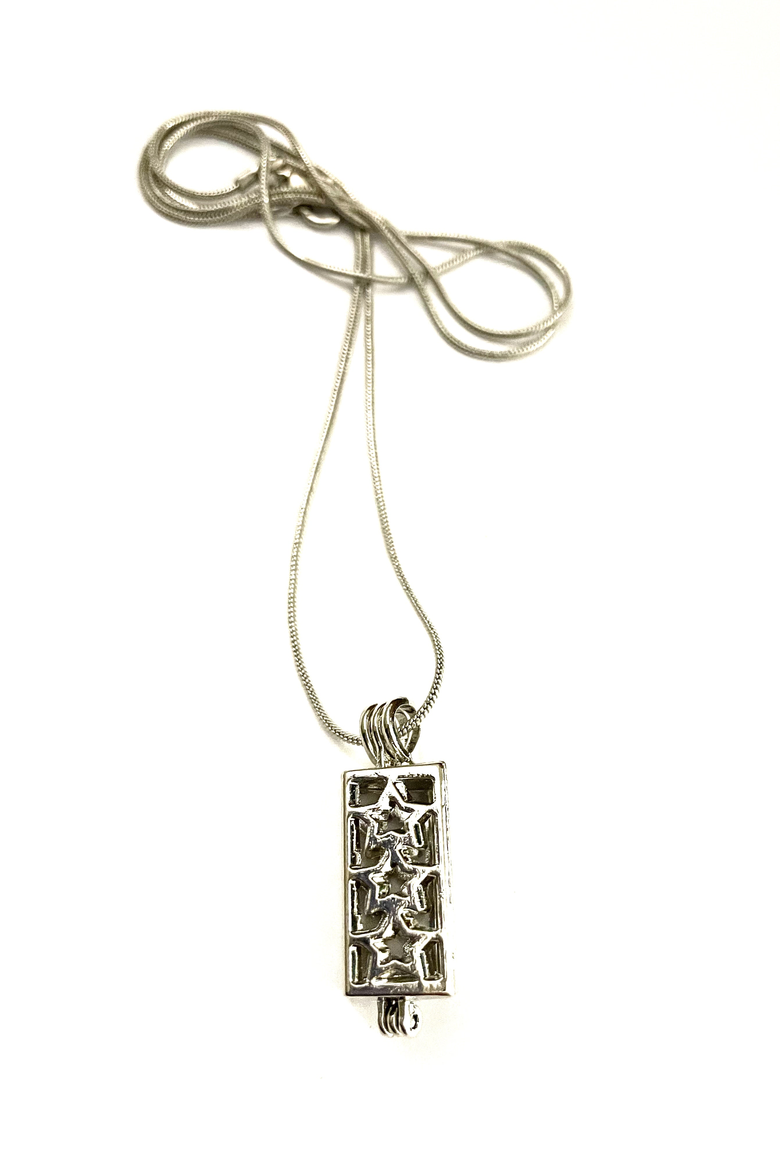 Pearl with Cage Necklace