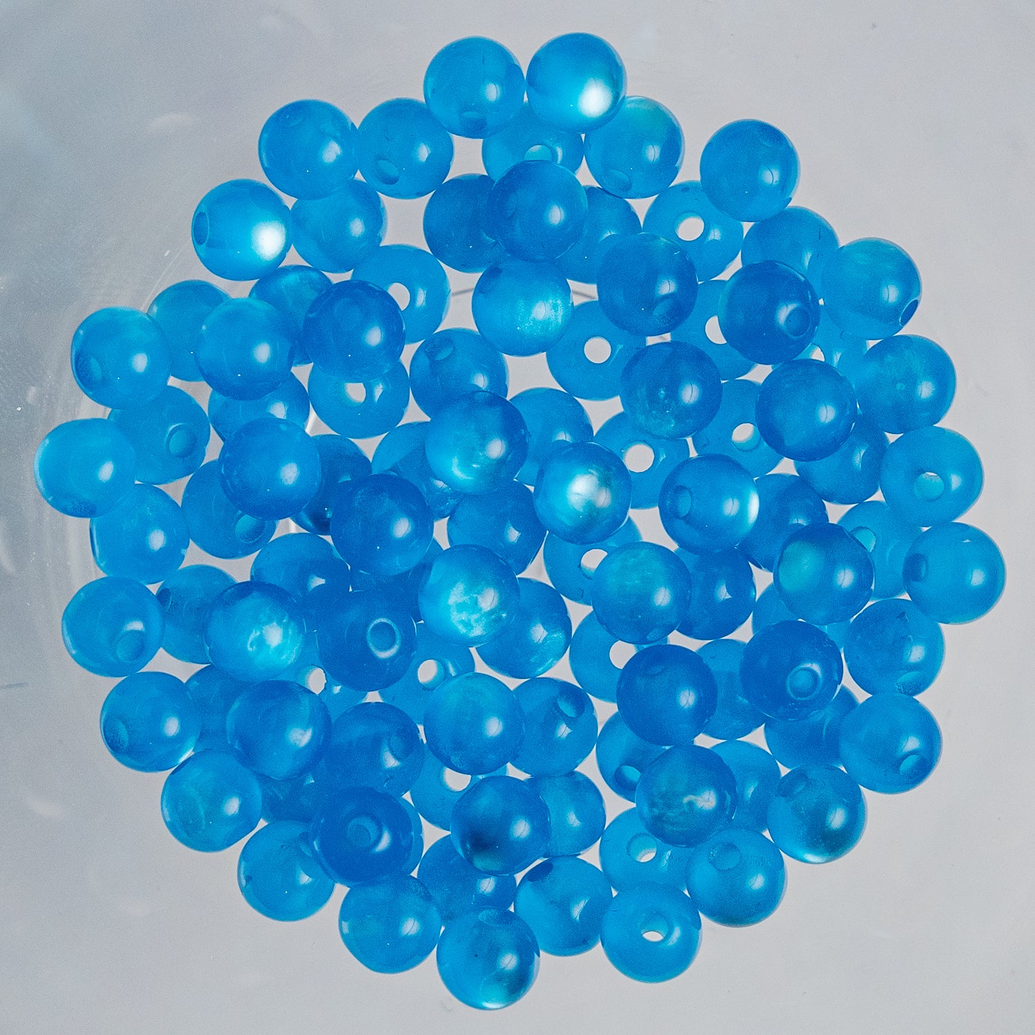 Cat Eye Gorgonia - Round - 4mm - 50 per bag