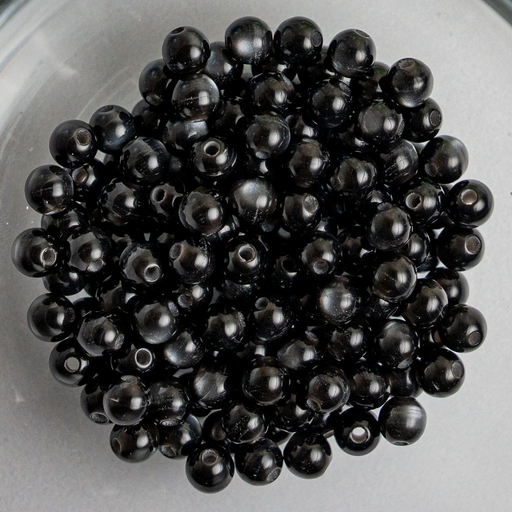 Cat Eye Gorgonia - Round - 4mm - 50 per bag