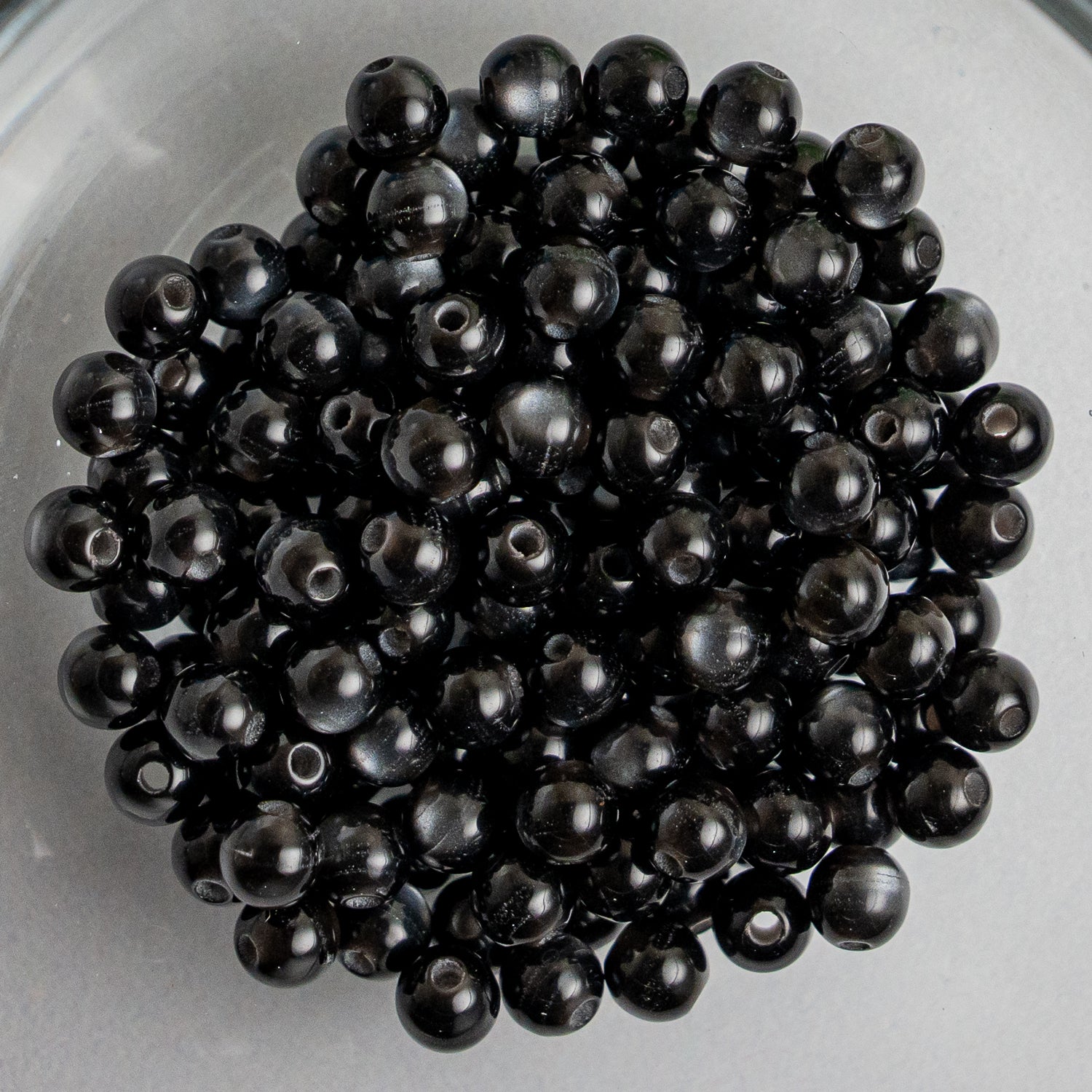 Cat Eye Gorgonia - Round - 4mm - 50 per bag