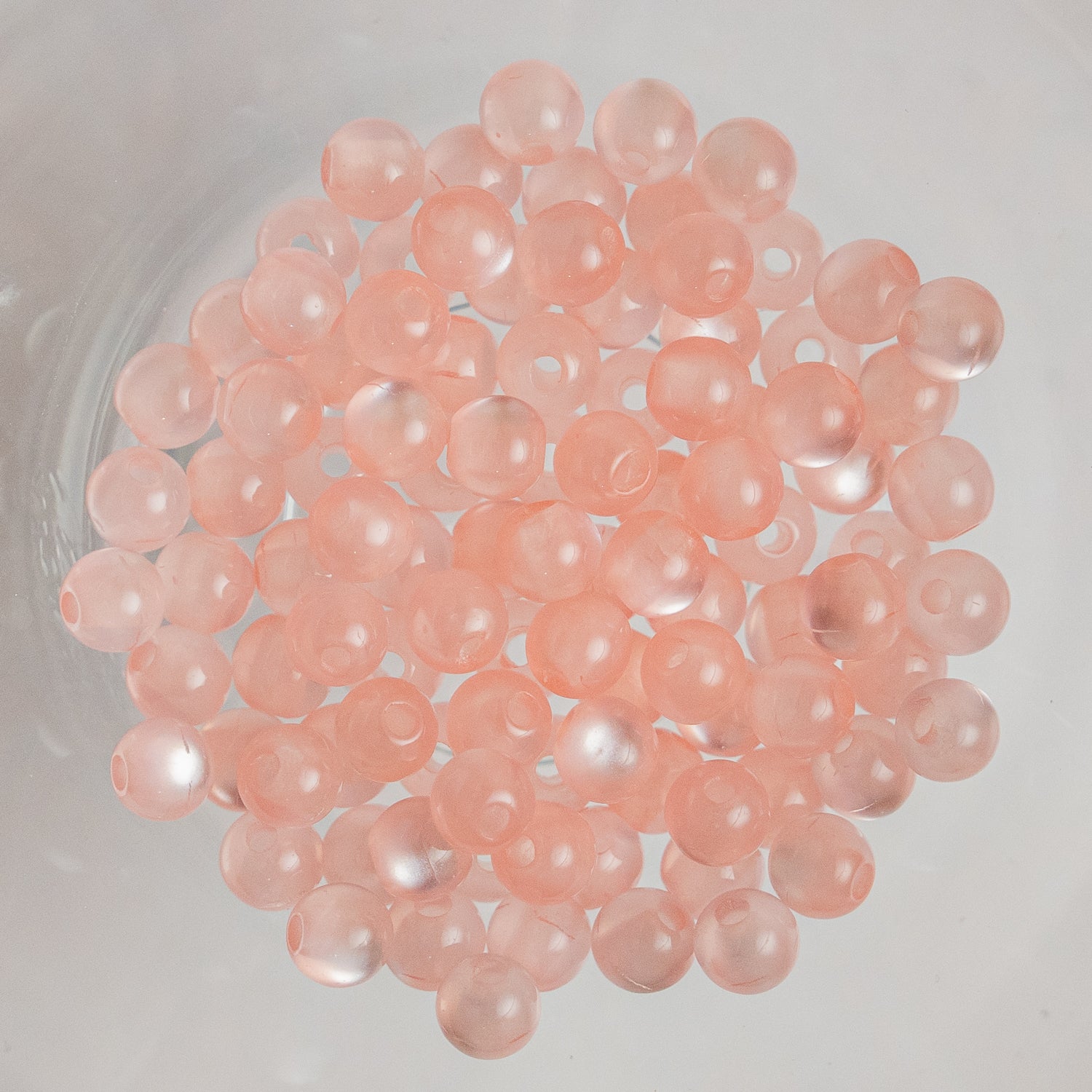 Cat Eye Gorgonia - Round - 4mm - 50 per bag