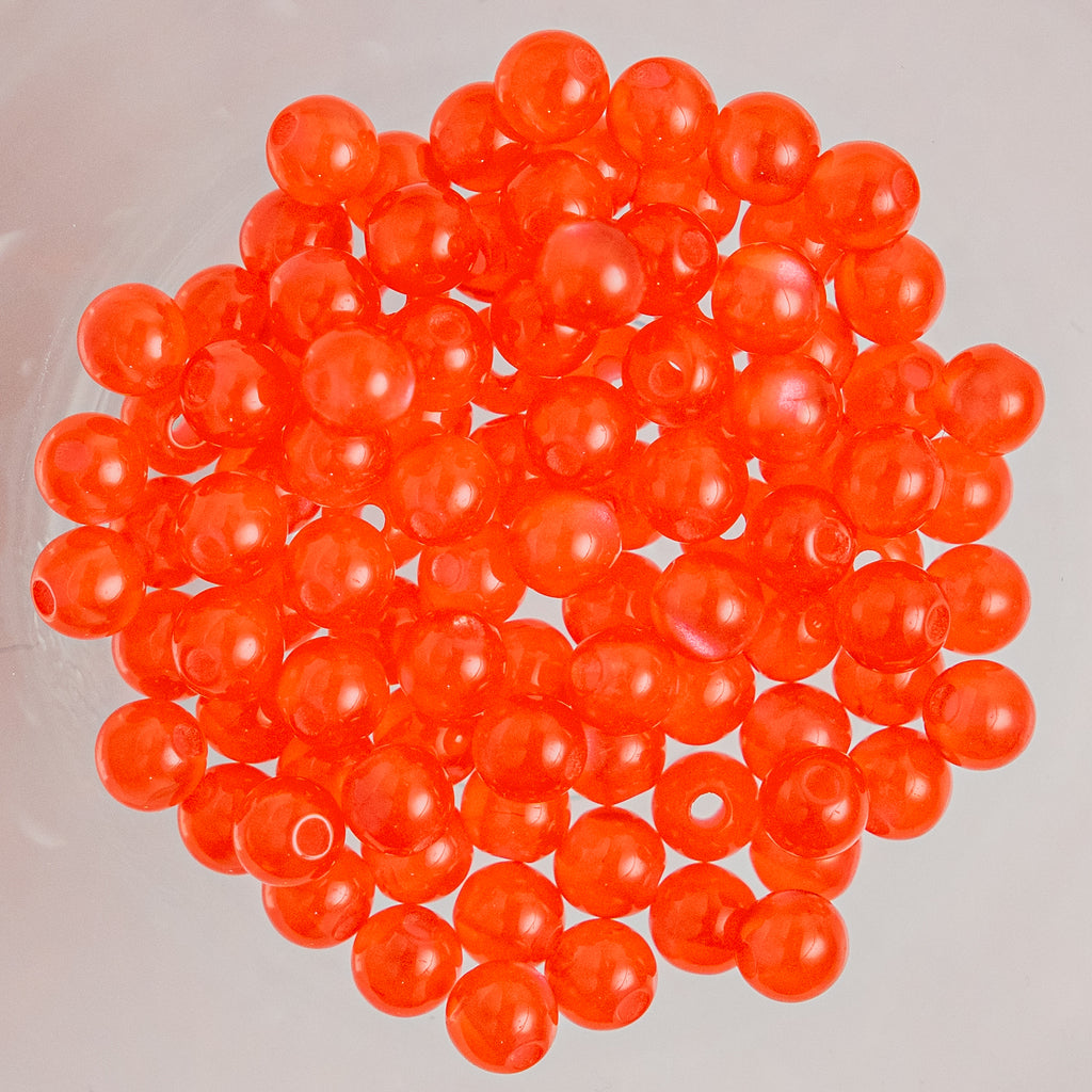 Cat Eye Gorgonia - Round - 4mm - 50 per bag